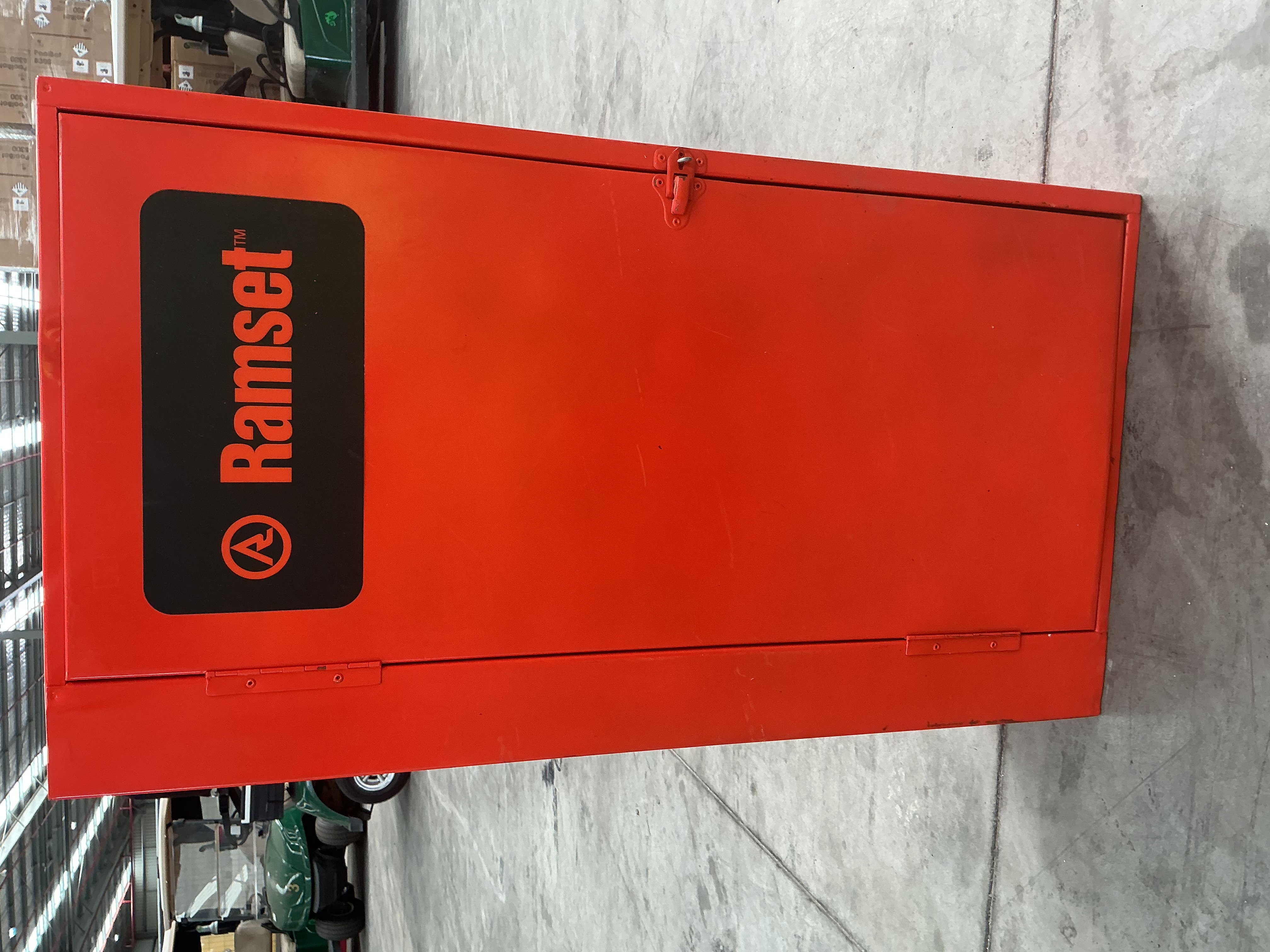 Ramset Cabinet & Contents.