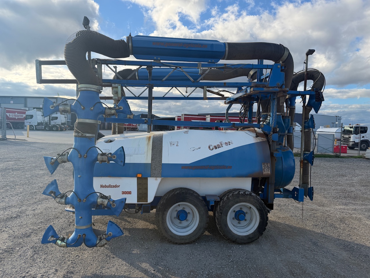 Component Nebulizador 3000 Trailer Mounted Sprayer