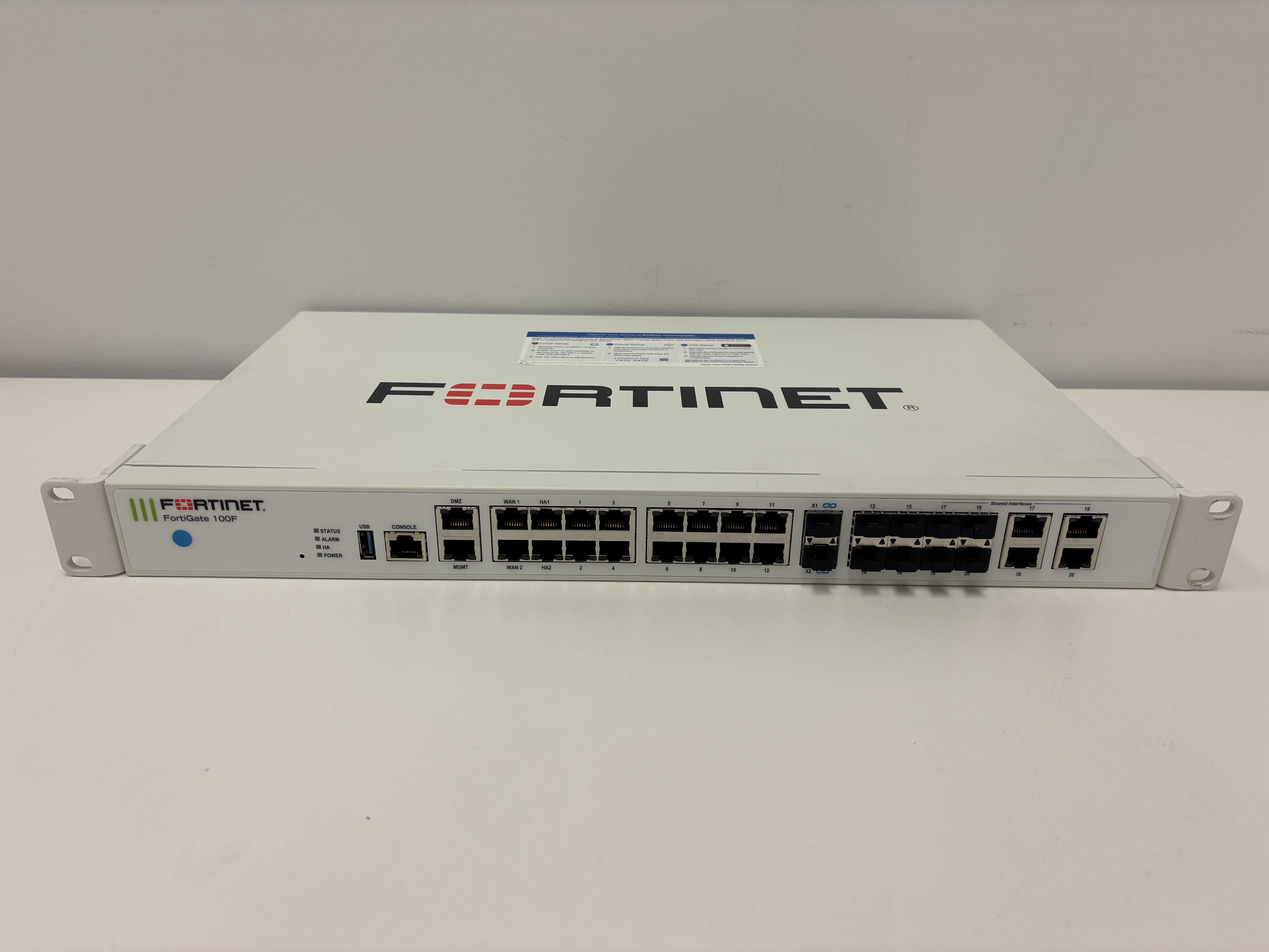 4 · Fortinet FortiGate 100F