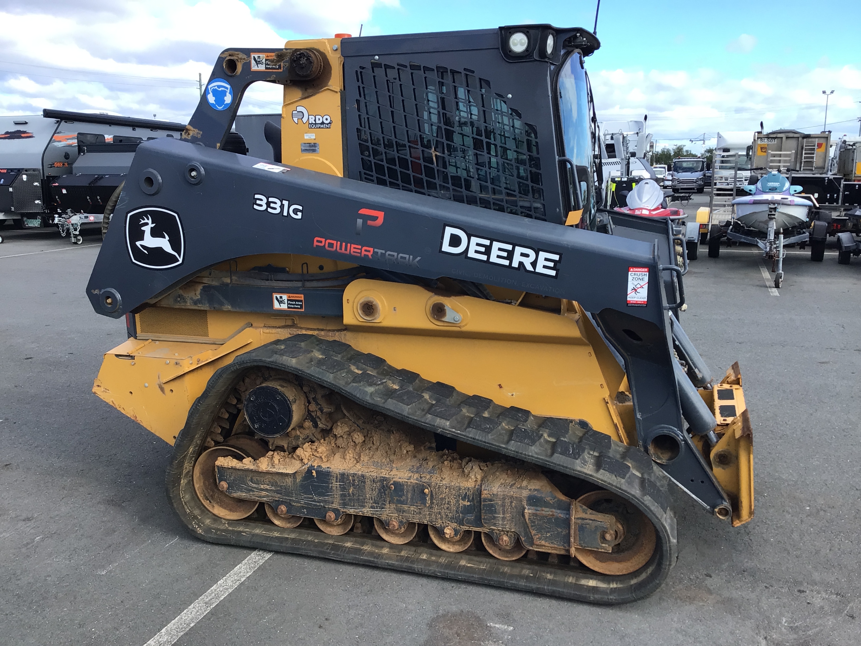 3 · 2022 John Deere 331G PositTrack Compact Track Loader
