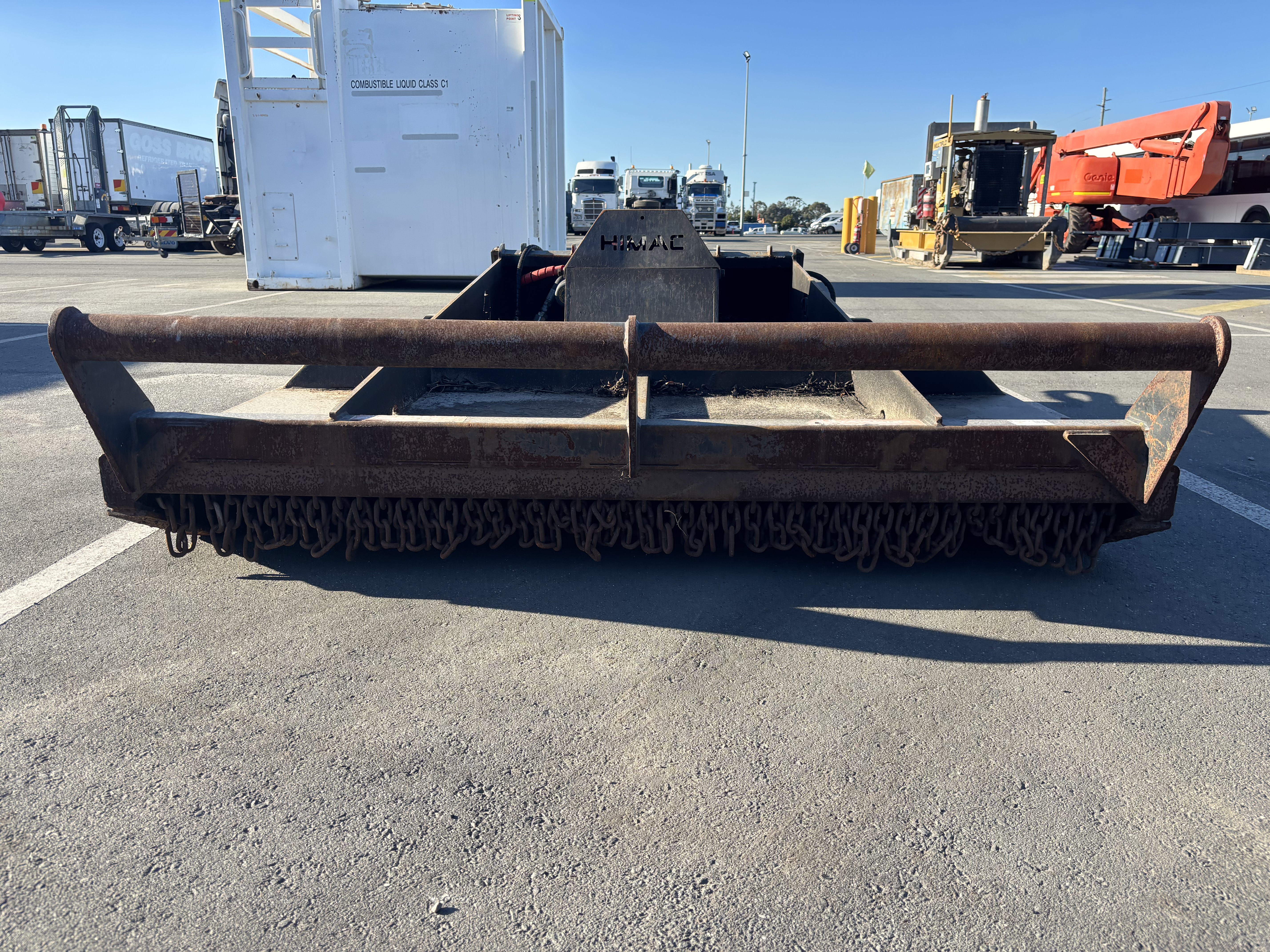 Himac 8ft Slasher Skid Steer Attachment