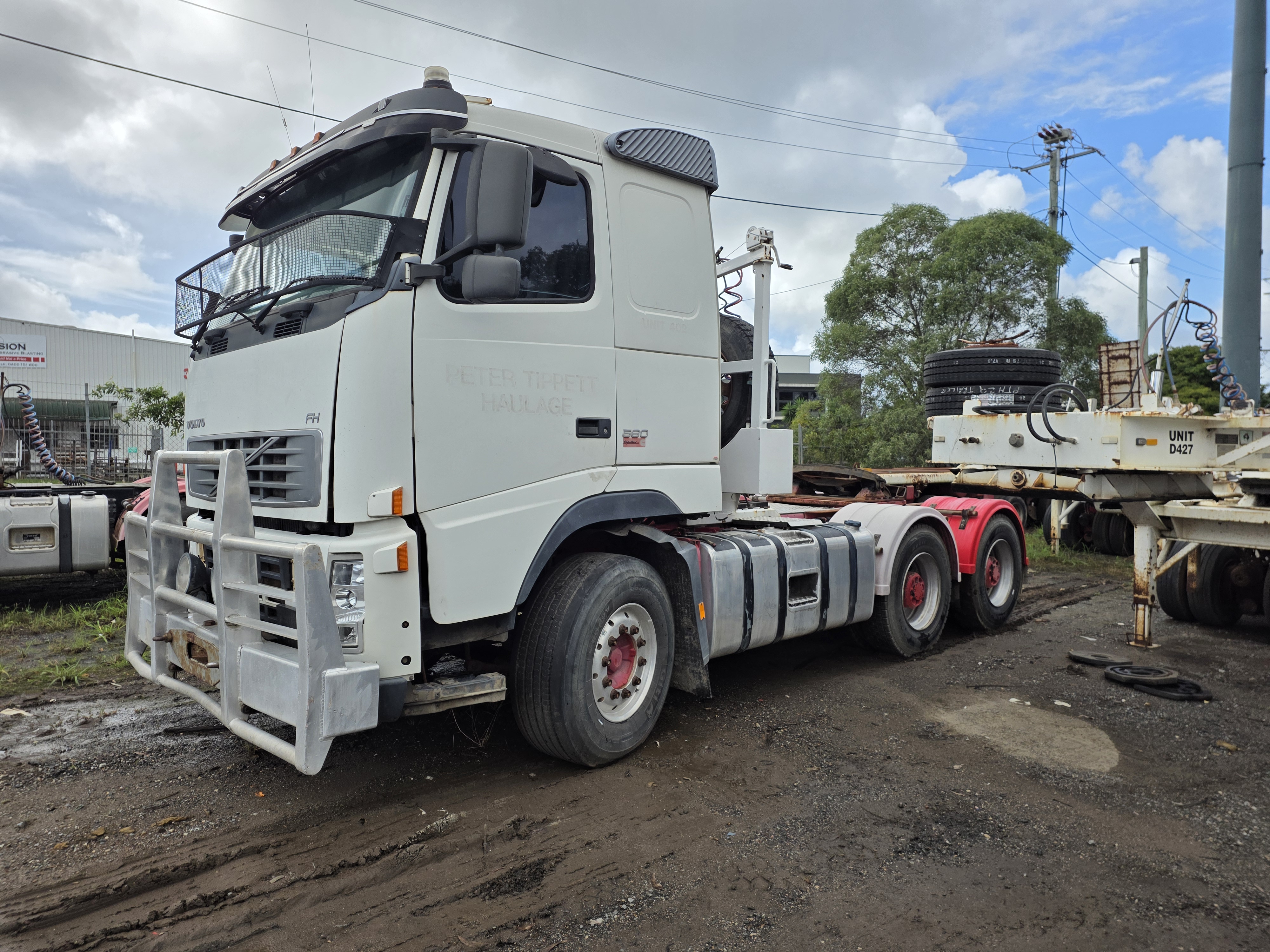 2007 Volvo FH MK2 6x4 Prime Mover (Non Mobile)