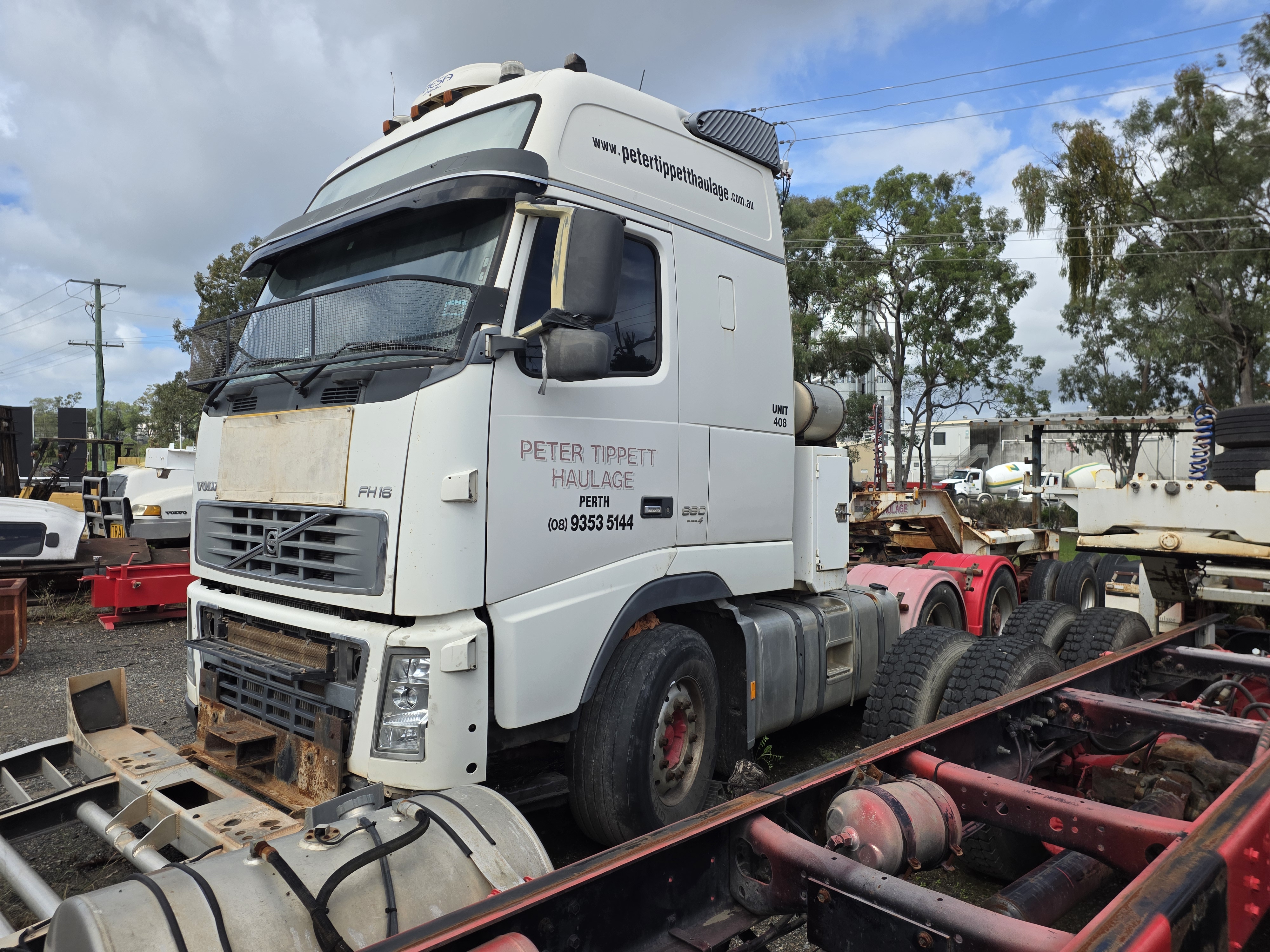 2008 Volvo FH MK2 6x4 Prime Mover (Non Mobile)