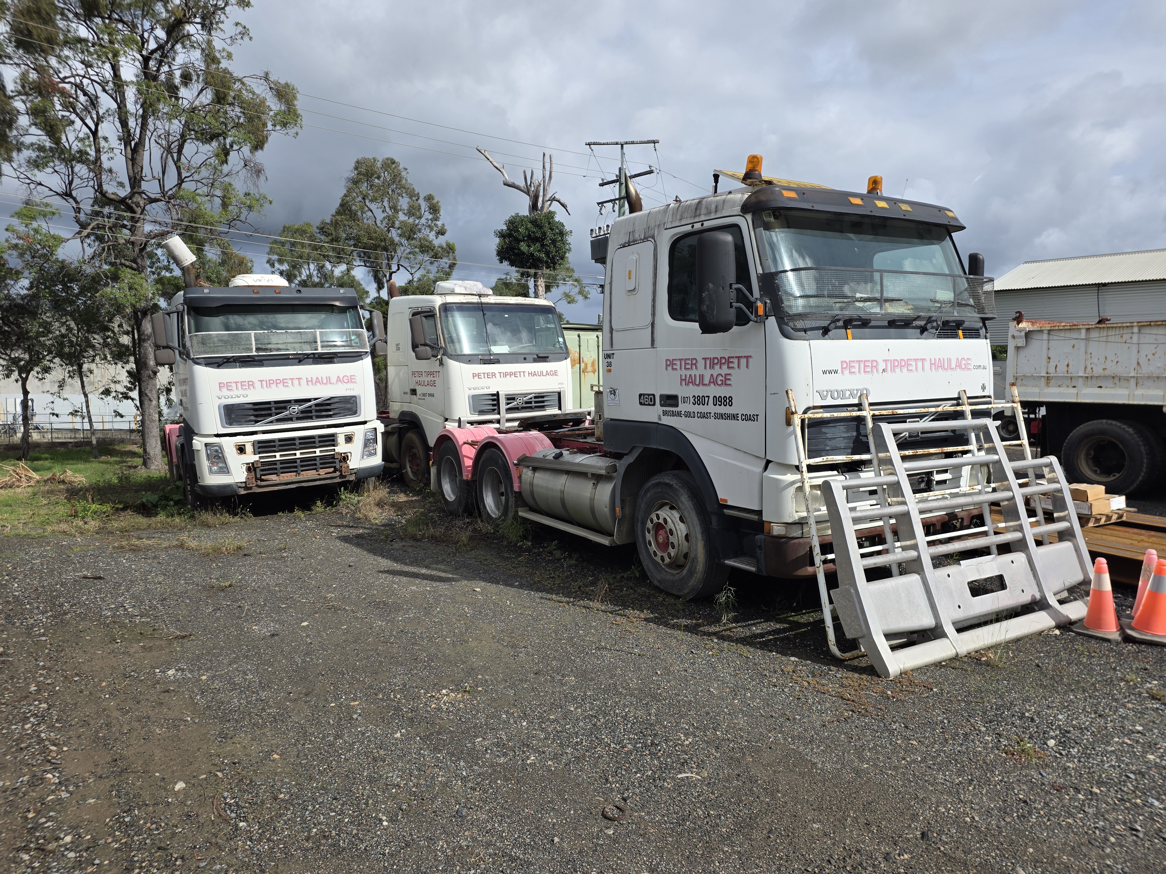 10 · 3 x Volvo FH 6x4 Prime Movers (Parts Only)