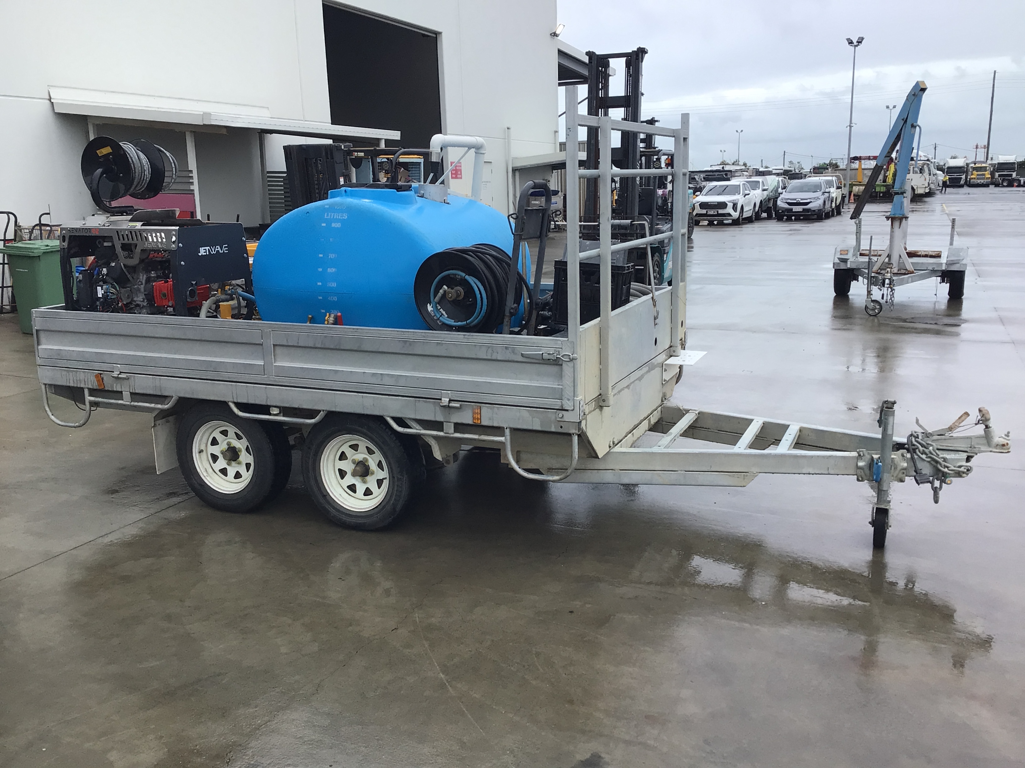 2024 Stonegate Industries Trailer With Jetwave Pressure Washer etc