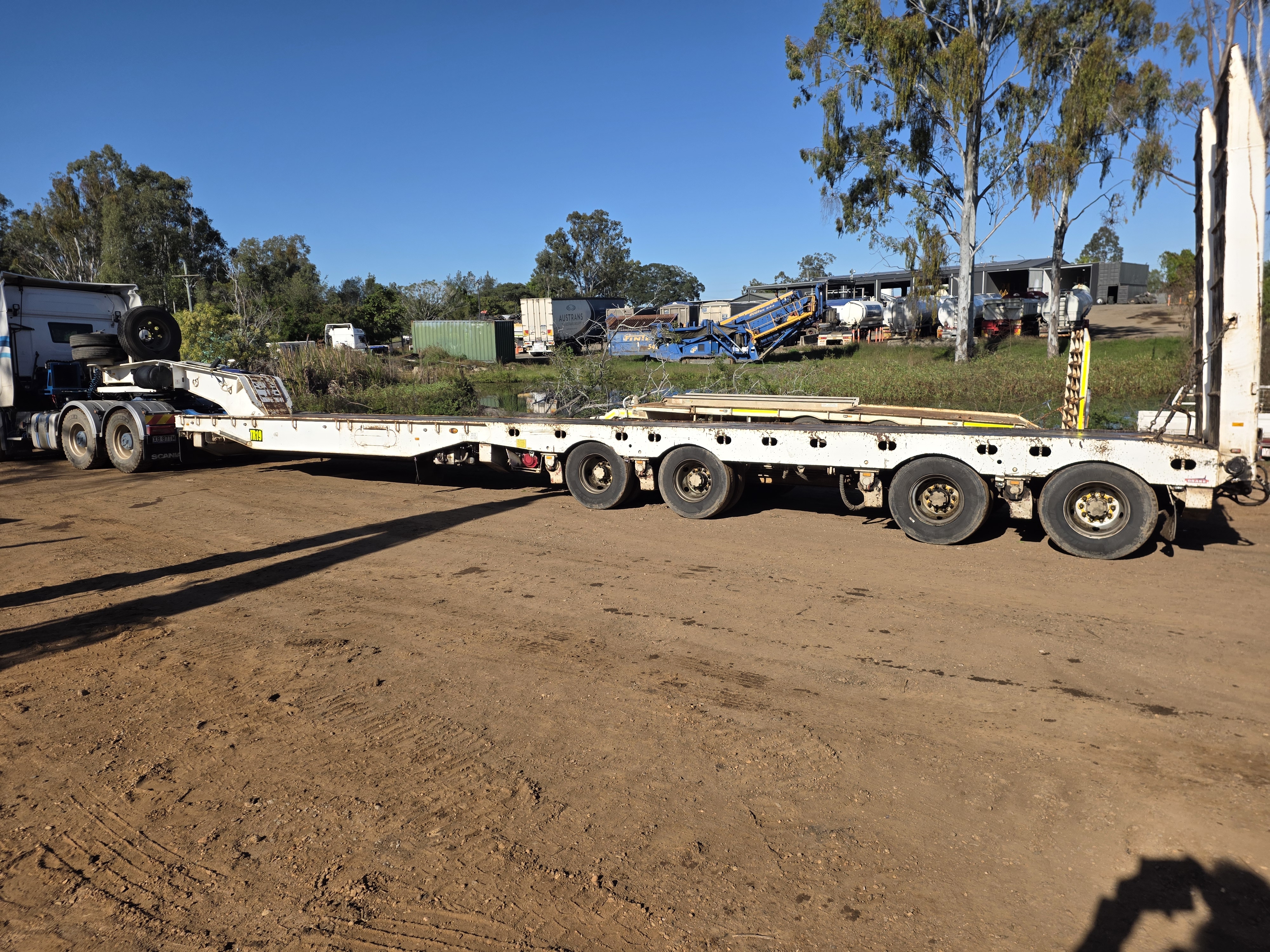 5 · 2008 Drake Quad Axle Widener Low Loader Float