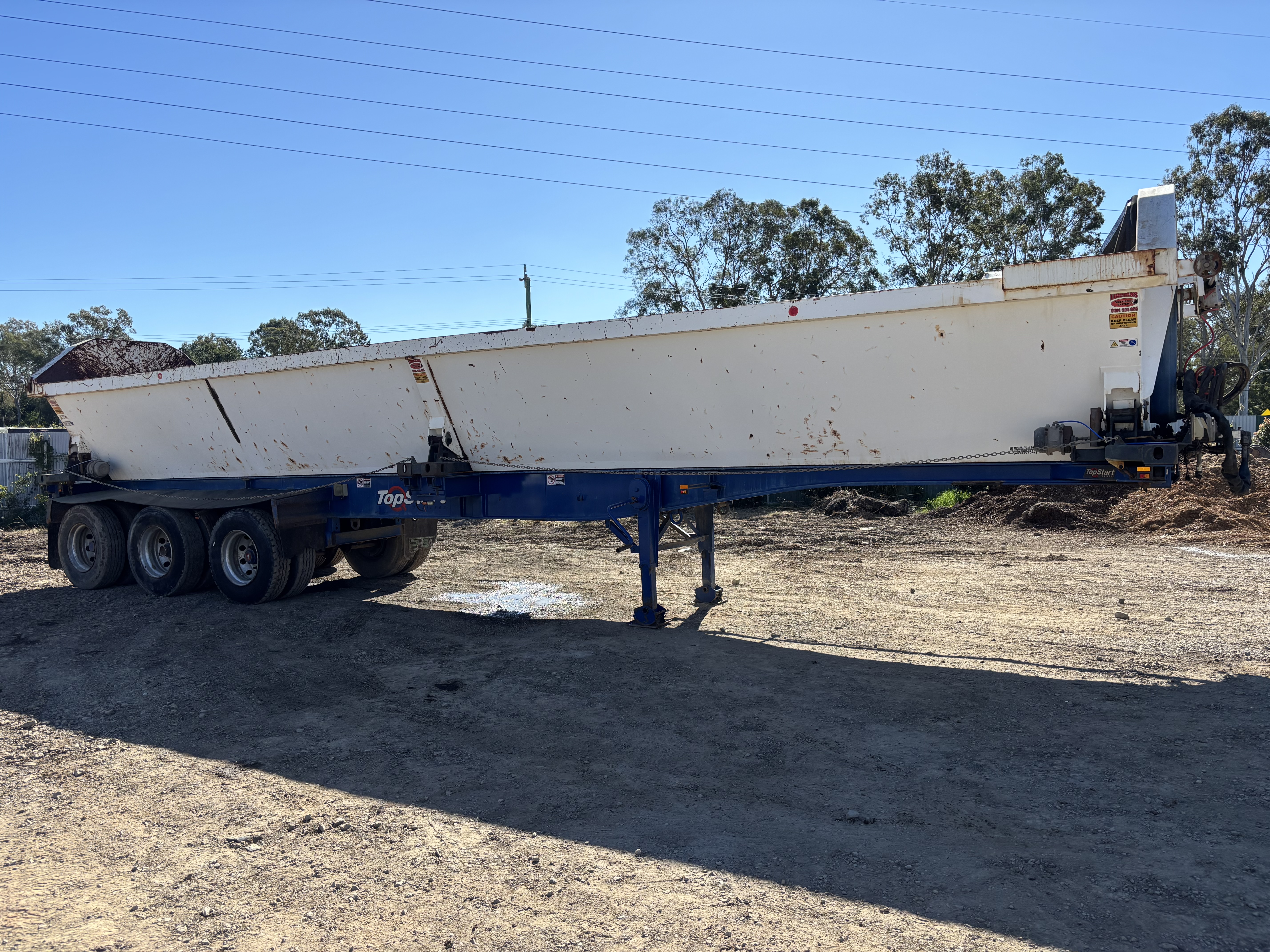 9 · 2013 TopStart TsT1262 Tri-Axle Side Tipper Trailer