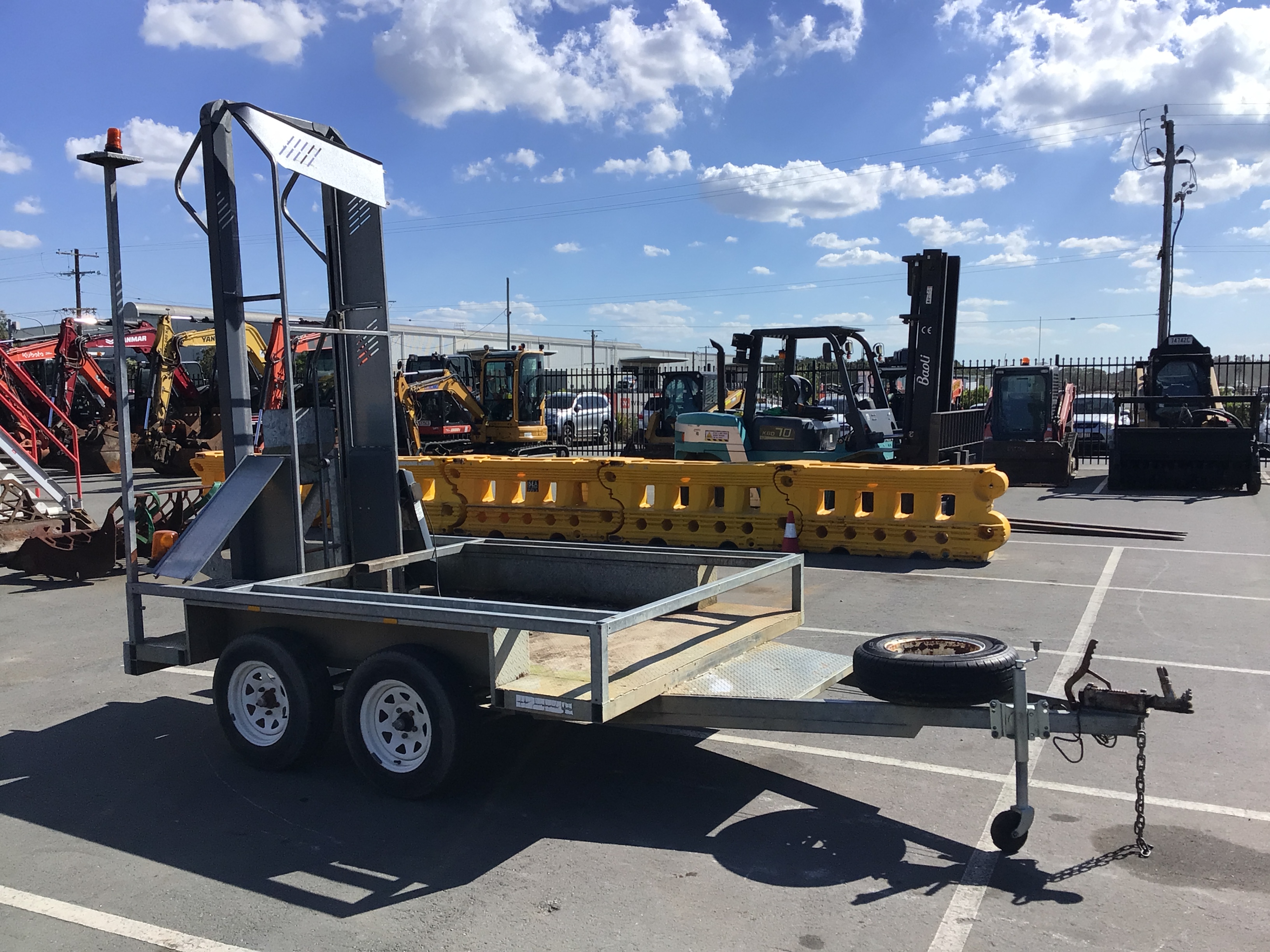 2012 Just Trailers Galvanised Tandem Trailer