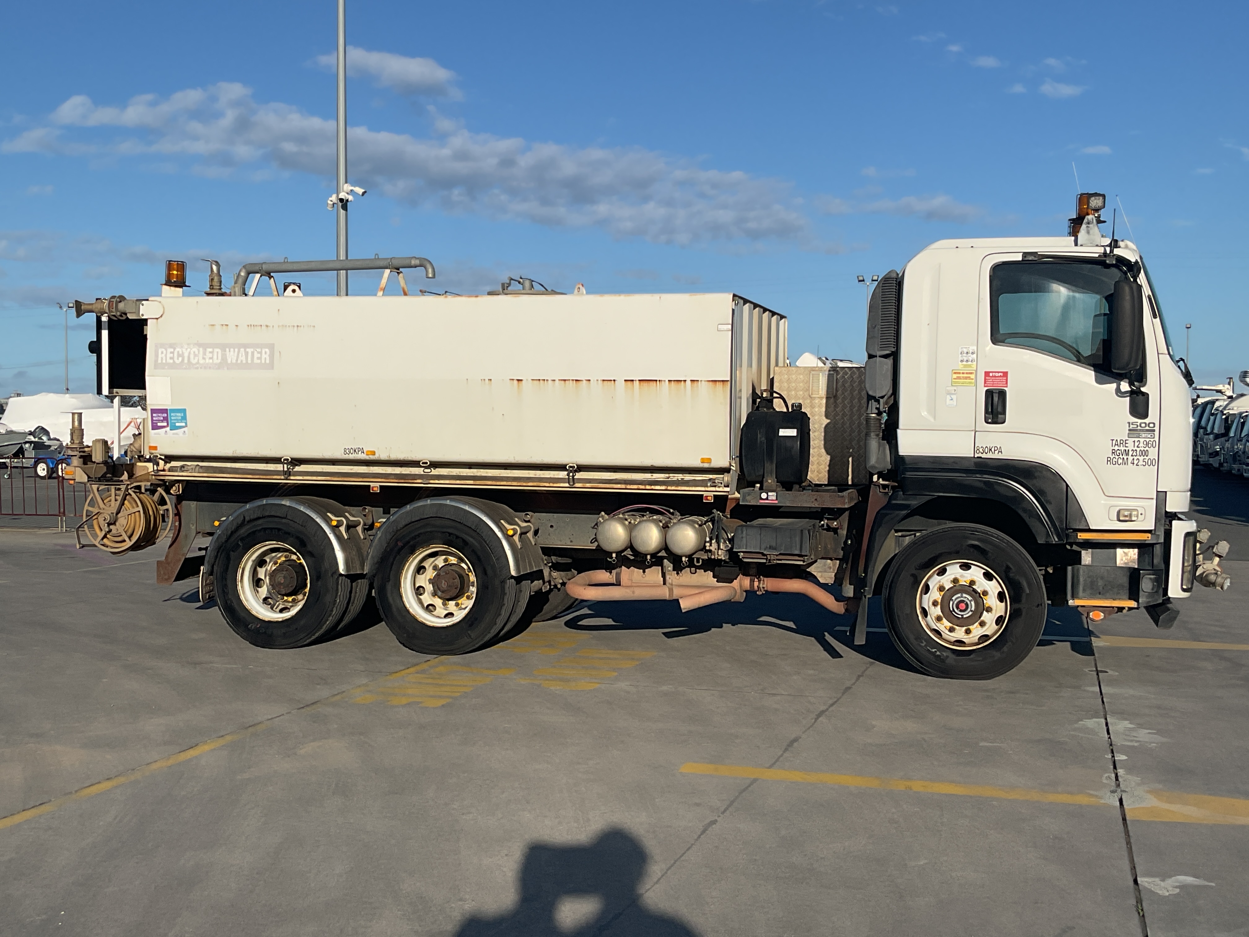 2012 Isuzu FXZ   6x4 Water Truck (Council Asset)