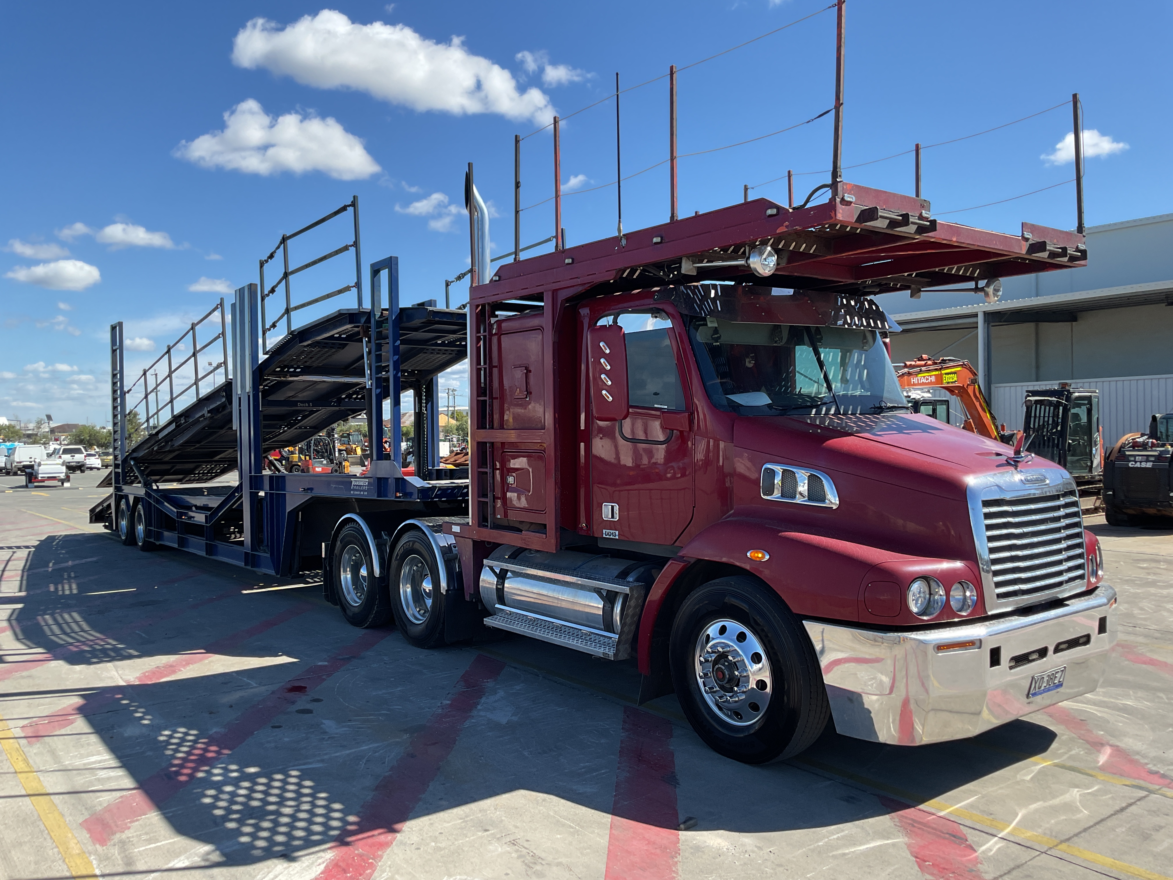 1 · 2012 Freightliner Century Class With 2020 Transmech Car Carrier