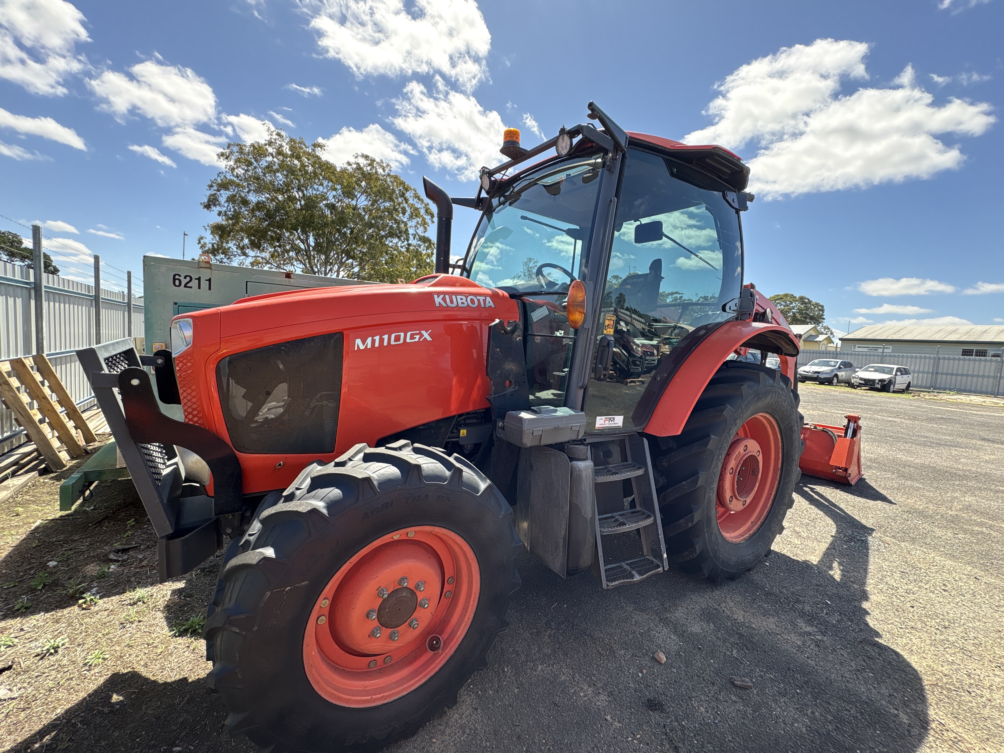 2019 Kubota M110GX W/Loader Non Mobile