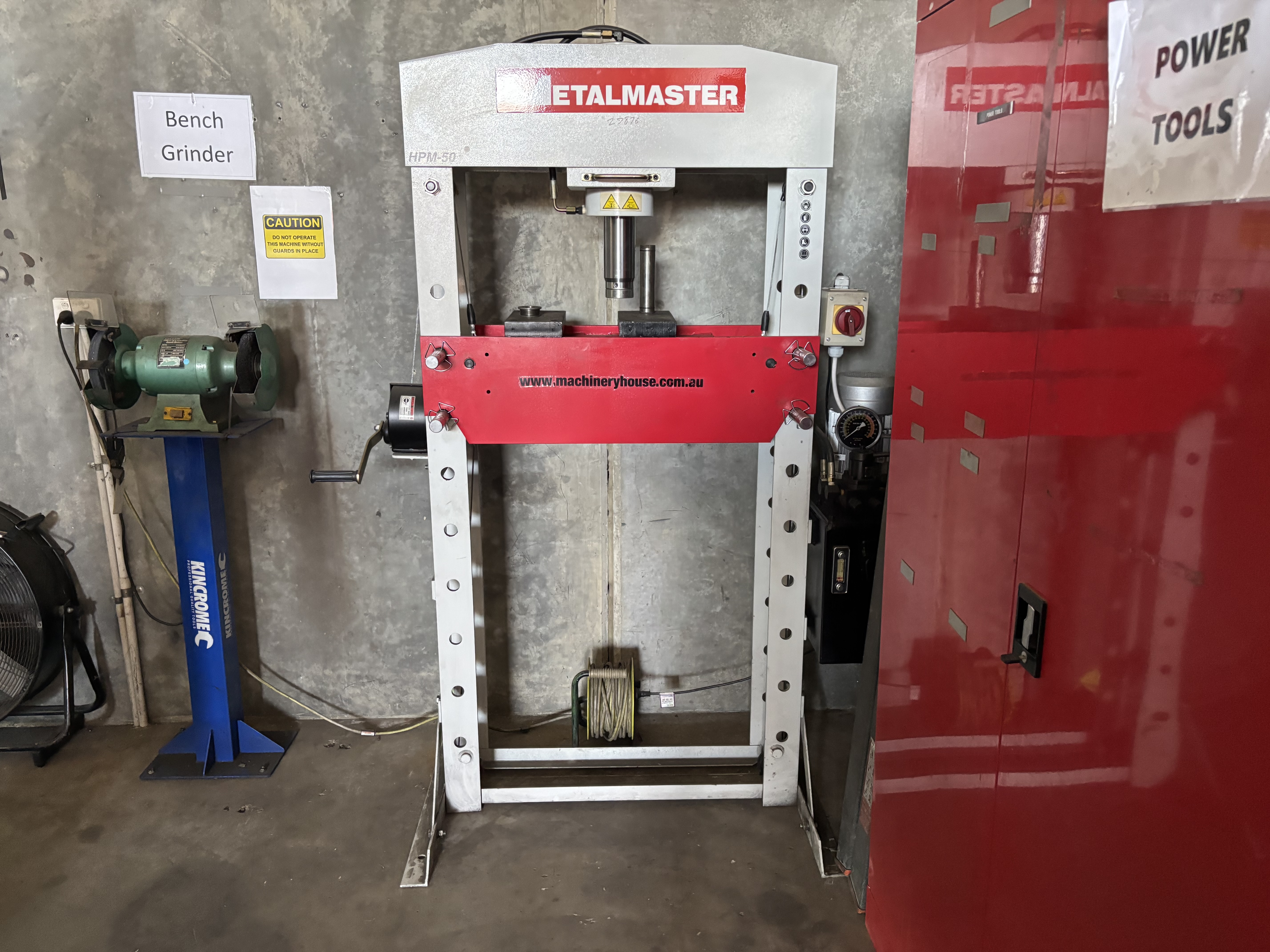 2024 Metal Master HPM50 Hydraulic Shop Press