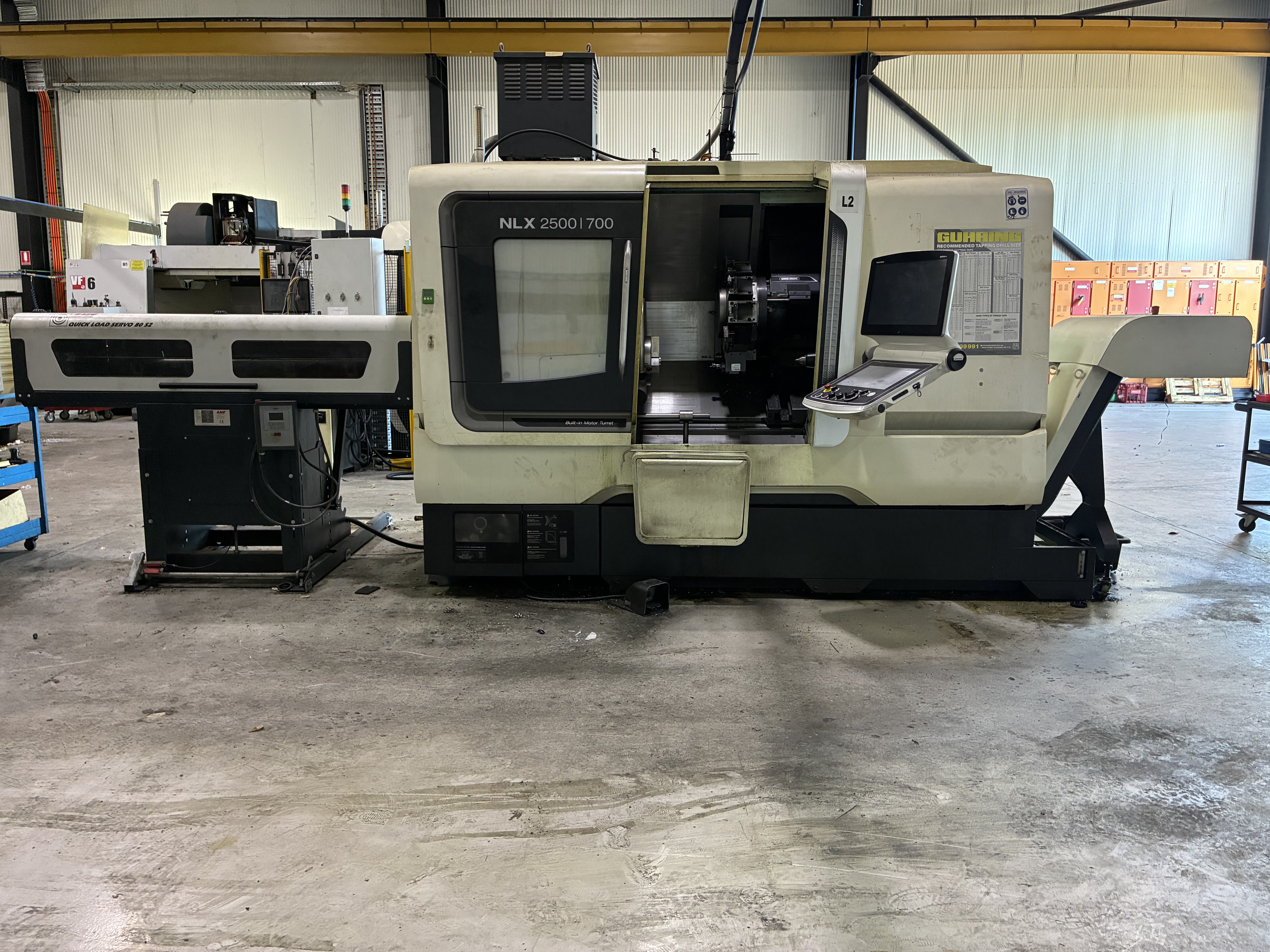2 · 2016 DMG Mori NLX 2500Y/700 CNC Turning Centre