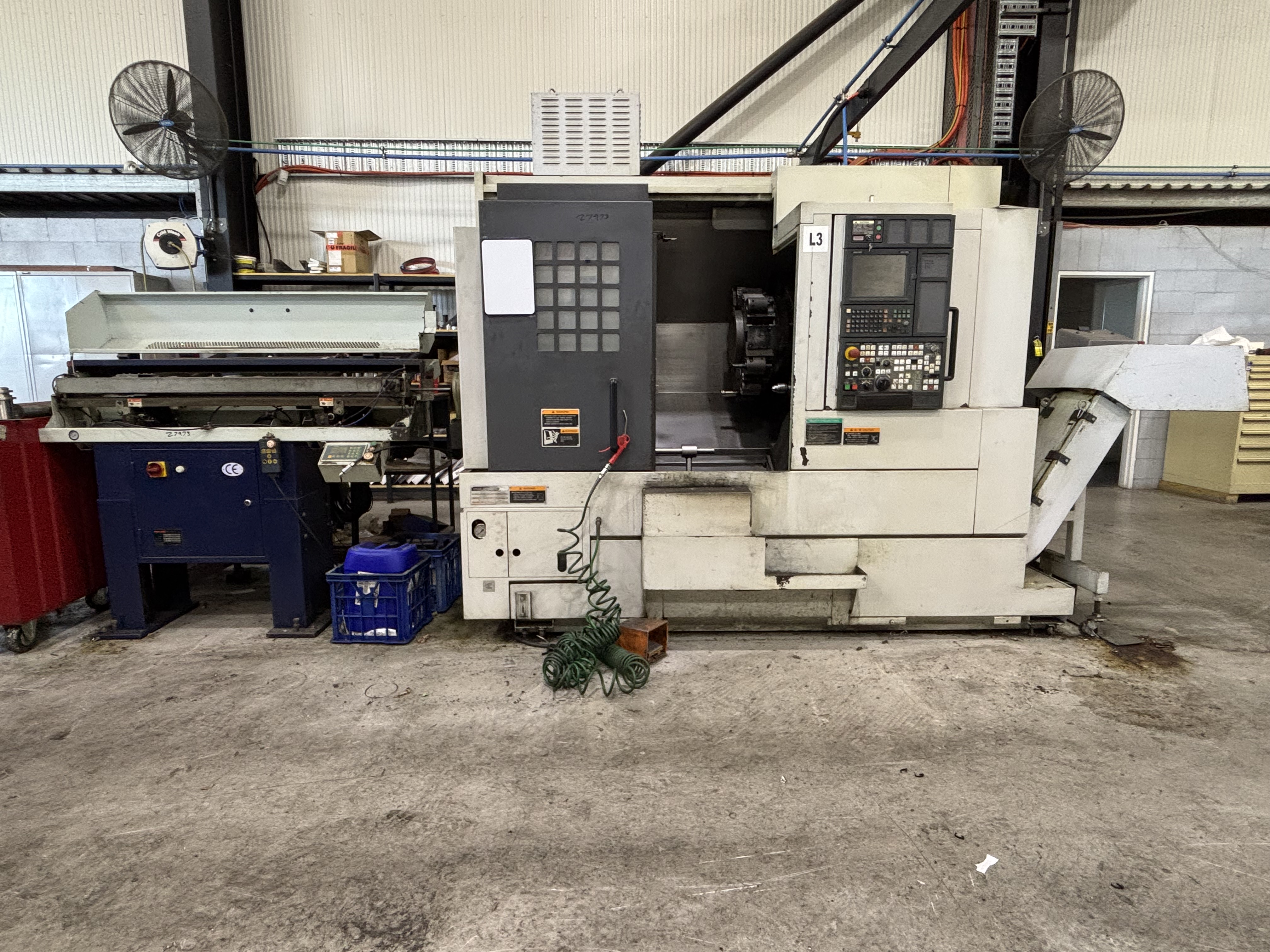 6 · 2005 Mori Seiki NL2000MC/500 CNC Turning Centre with Quick-Tech BL-65 Bar Loader