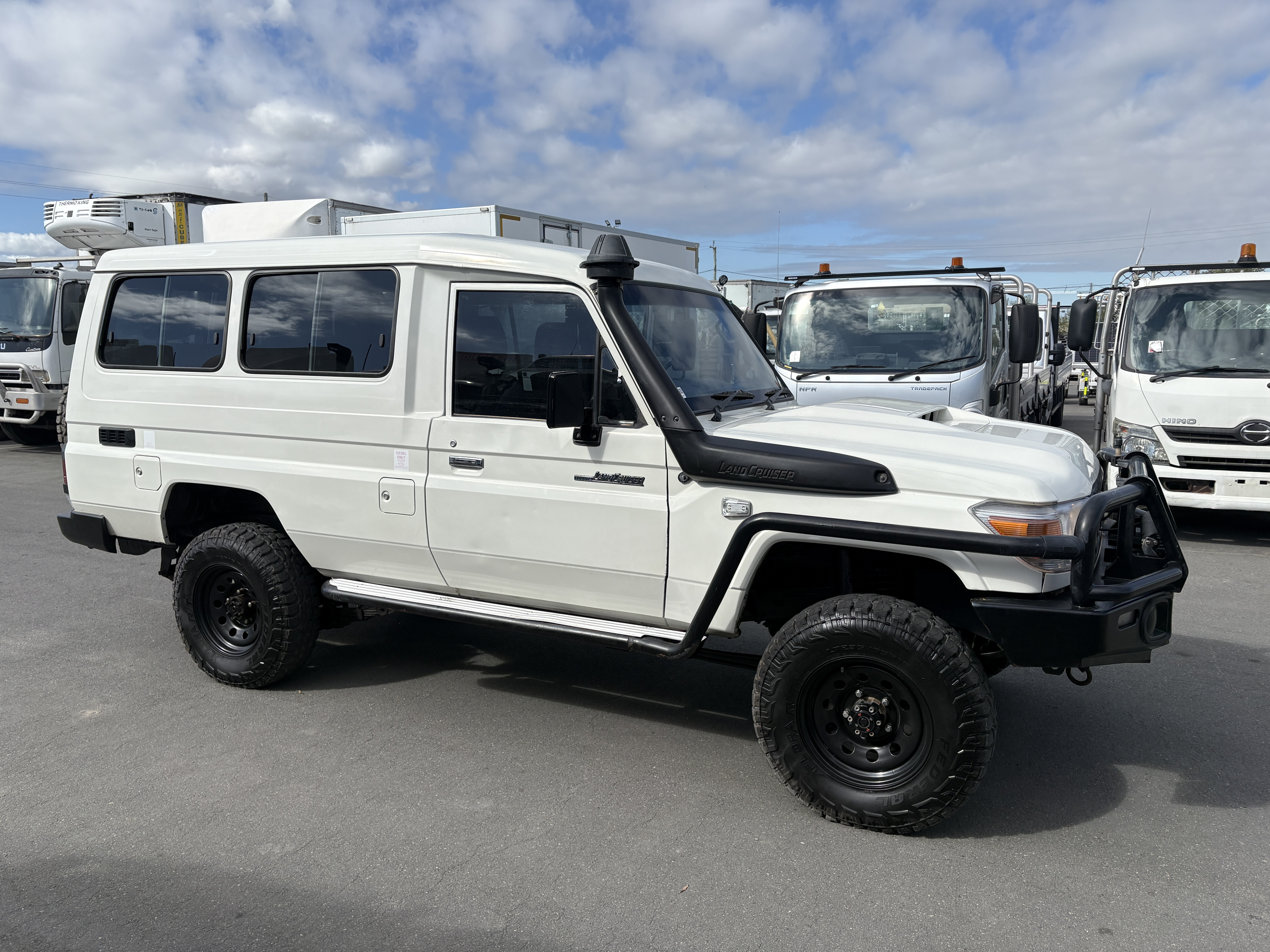 3 · 2022 Toyota Landcruiser 3 Door 8 Seat Workmate Troopcarrier