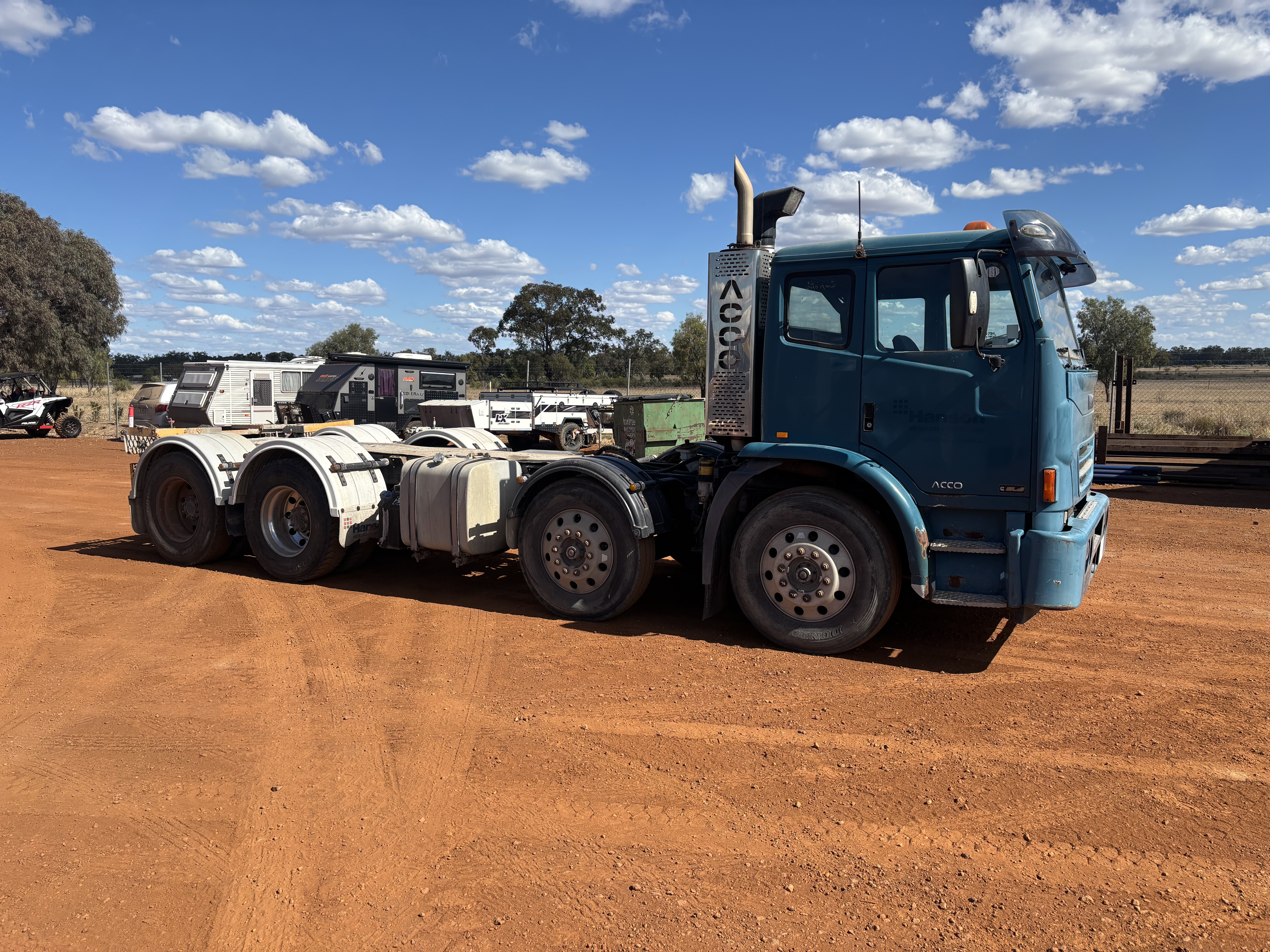 17 · 2012 Iveco Acco   8x4 Cab Chassis
