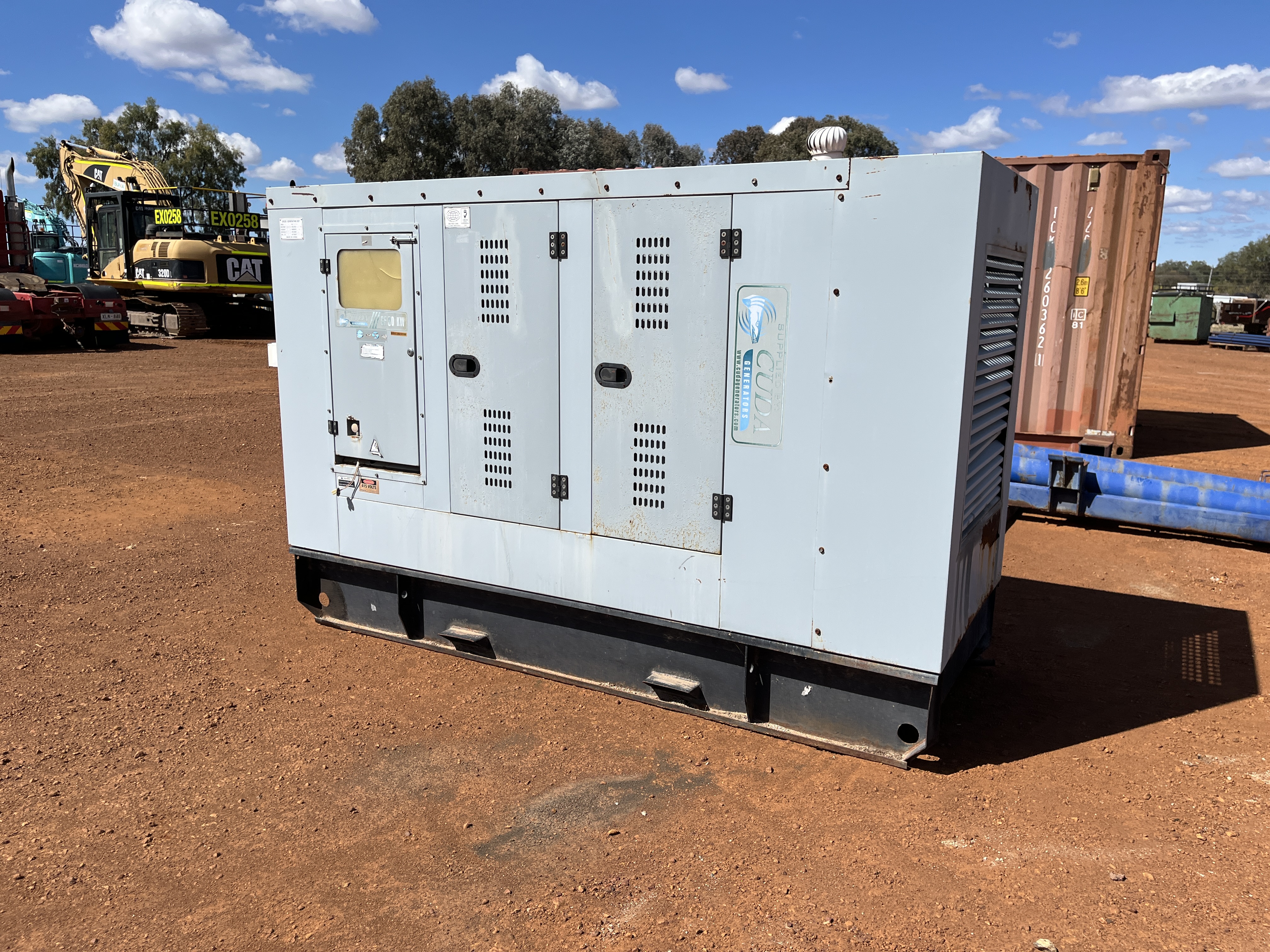2009 Stamford 80KW, 100KVA Generator