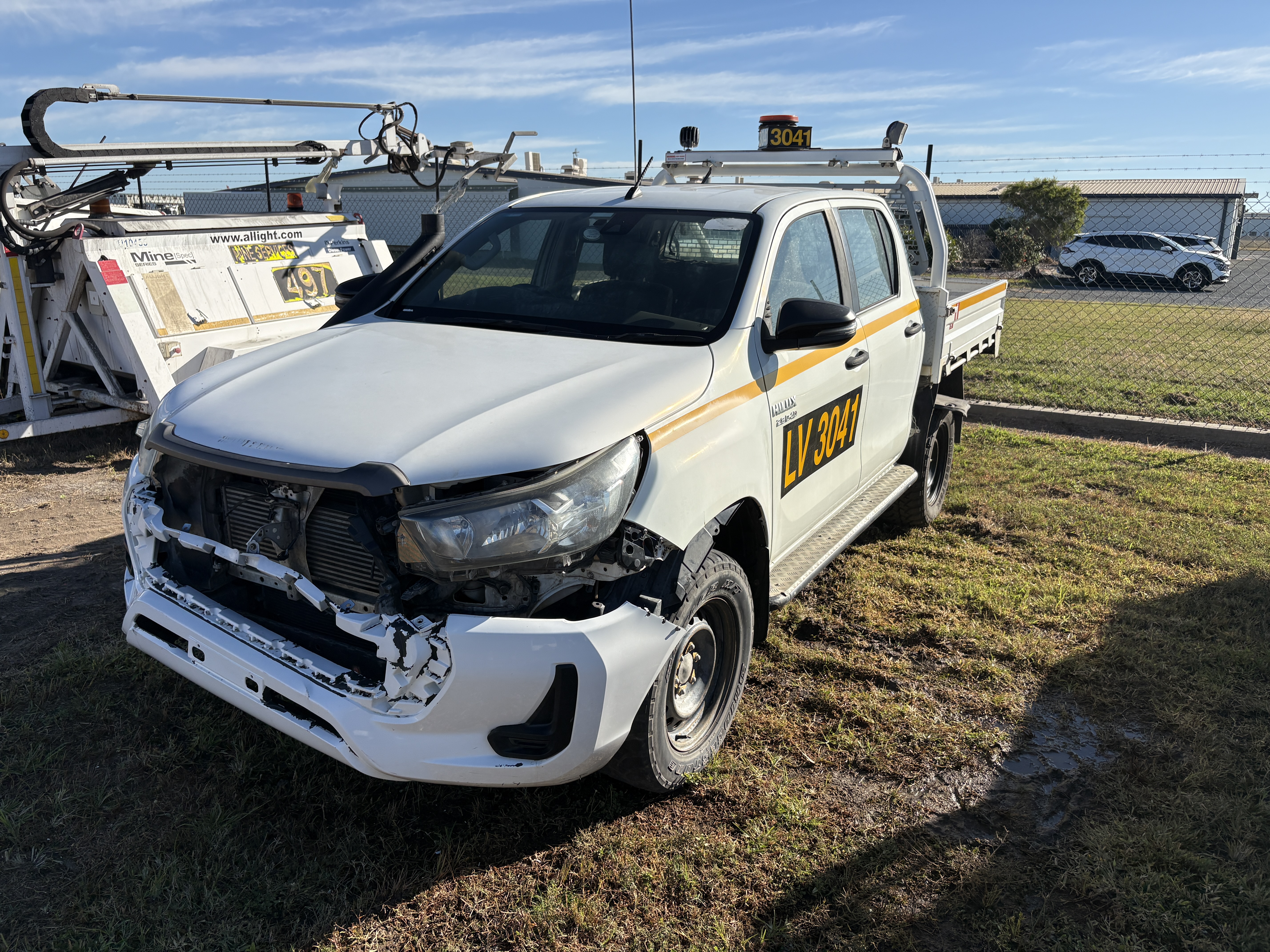 18 · 2020 Toyota Hilux SR 4x4 Dual Cab Ute *Ex Mine Vehicle* *Non Runner*
