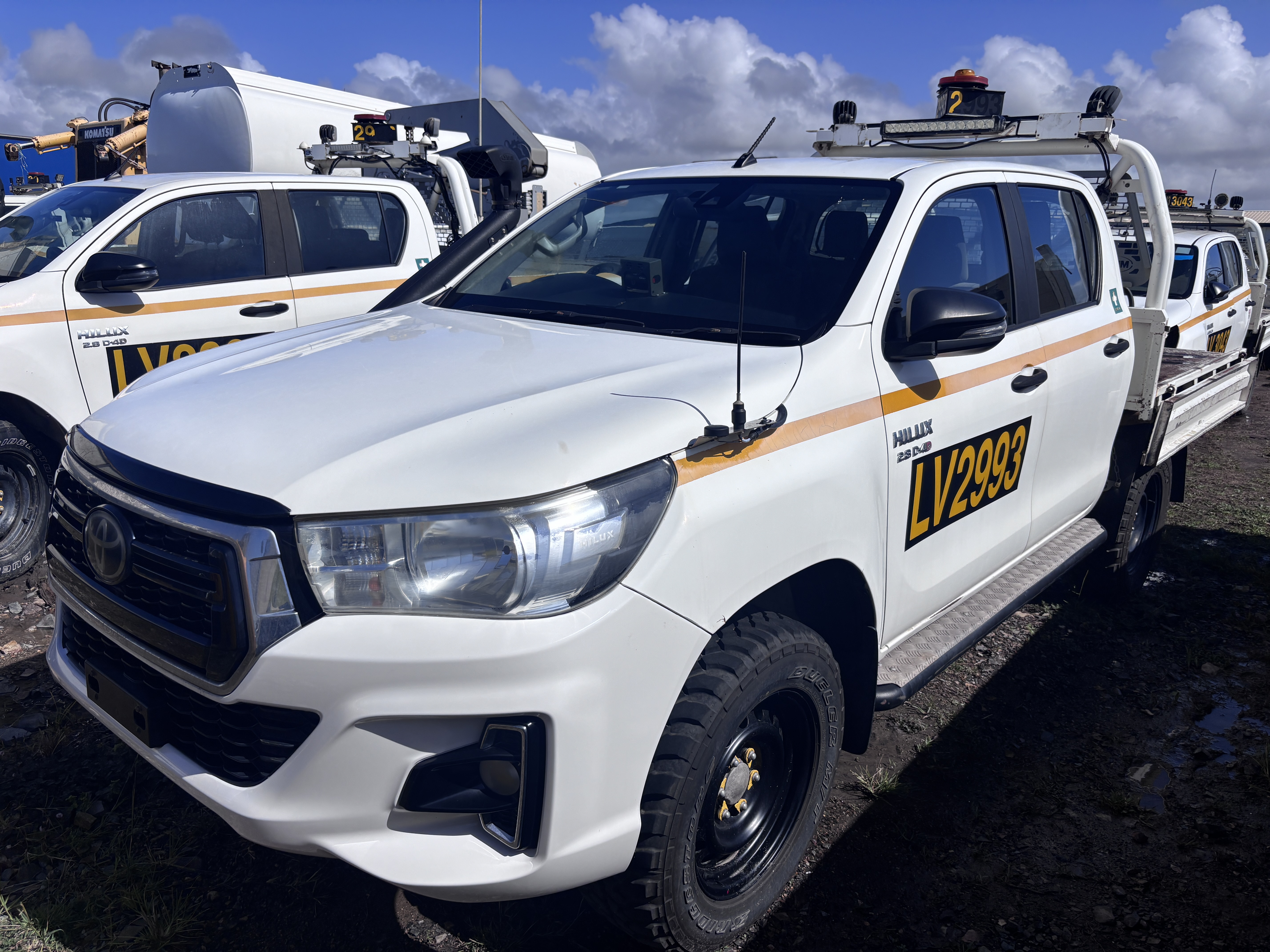 12 · 2020 Toyota Hilux SR 4x4 Dual Cab Ute *Ex Mine Vehicle*
