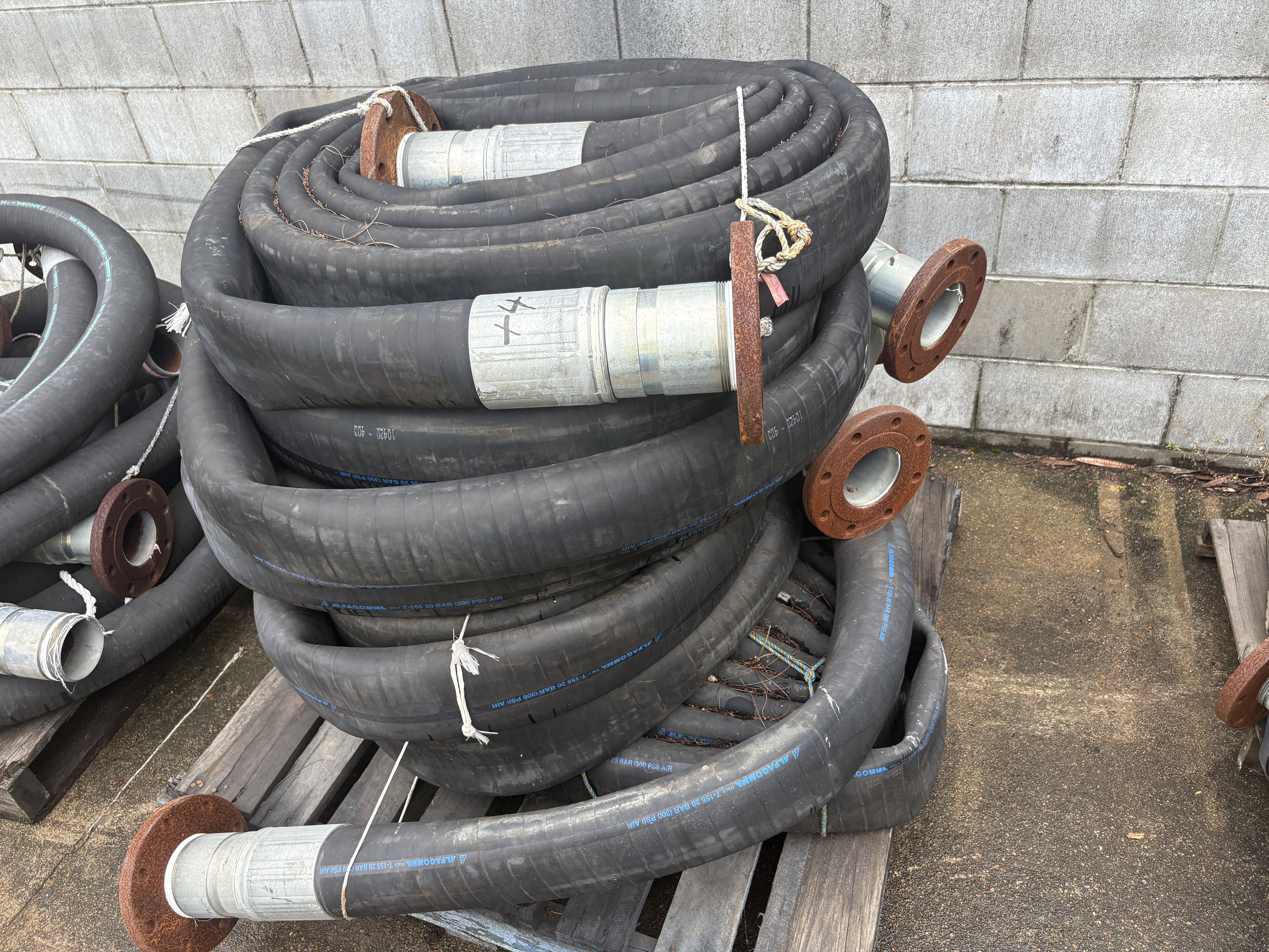 4 · Pallet Of Hoses