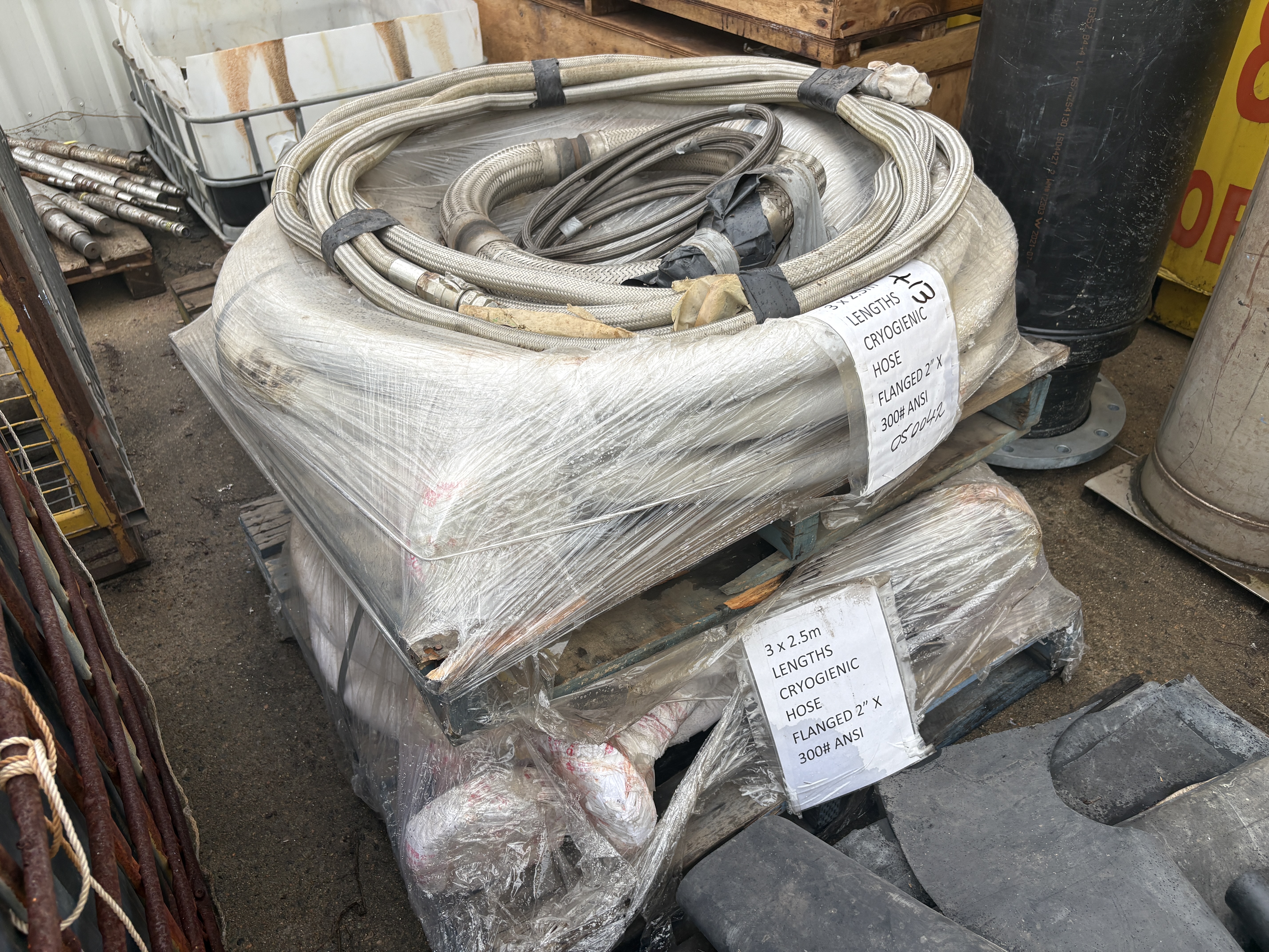 13 · Pallet Of Hoses