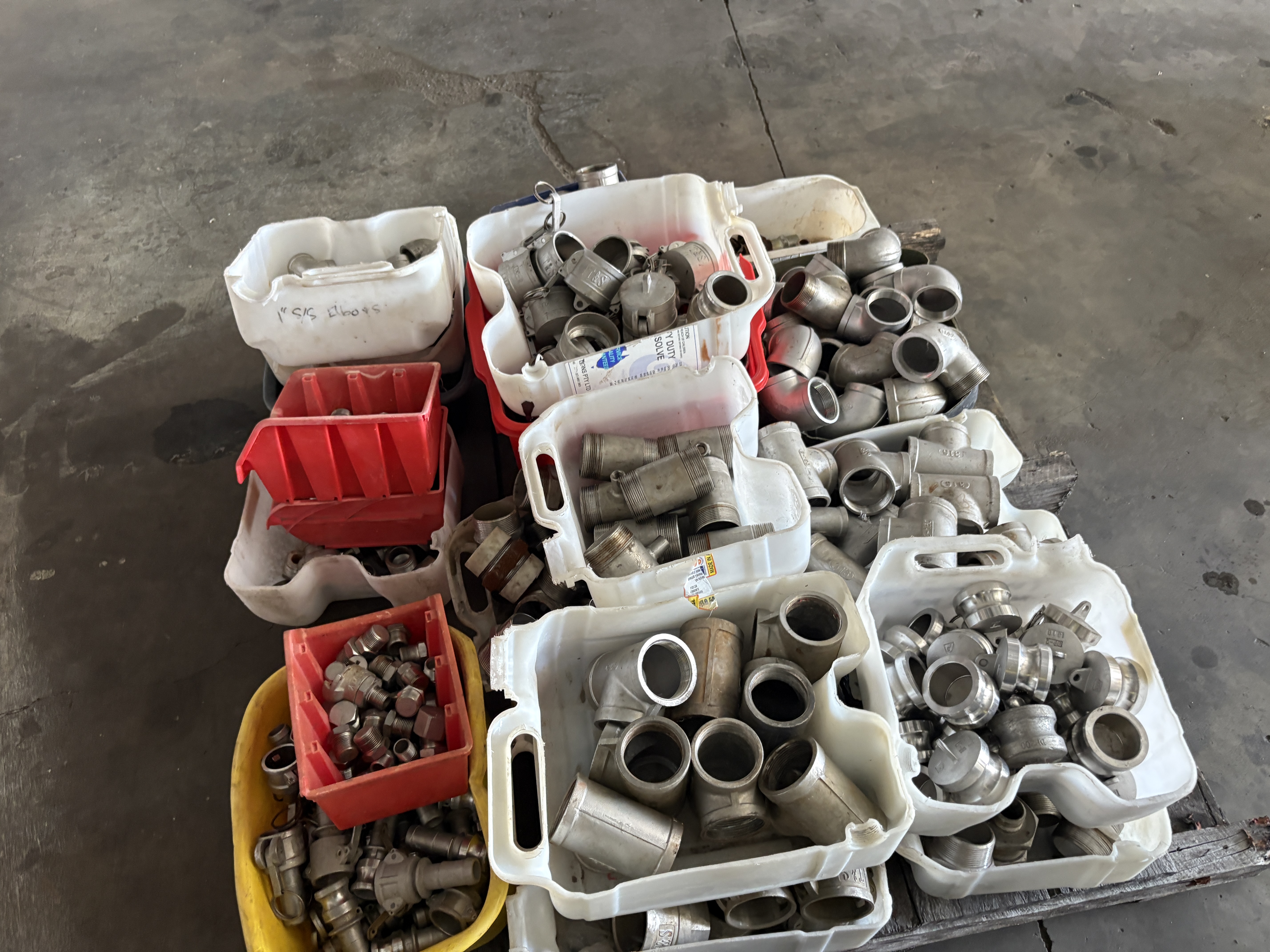 66 · “Pallet Of Assorted SS Fittings