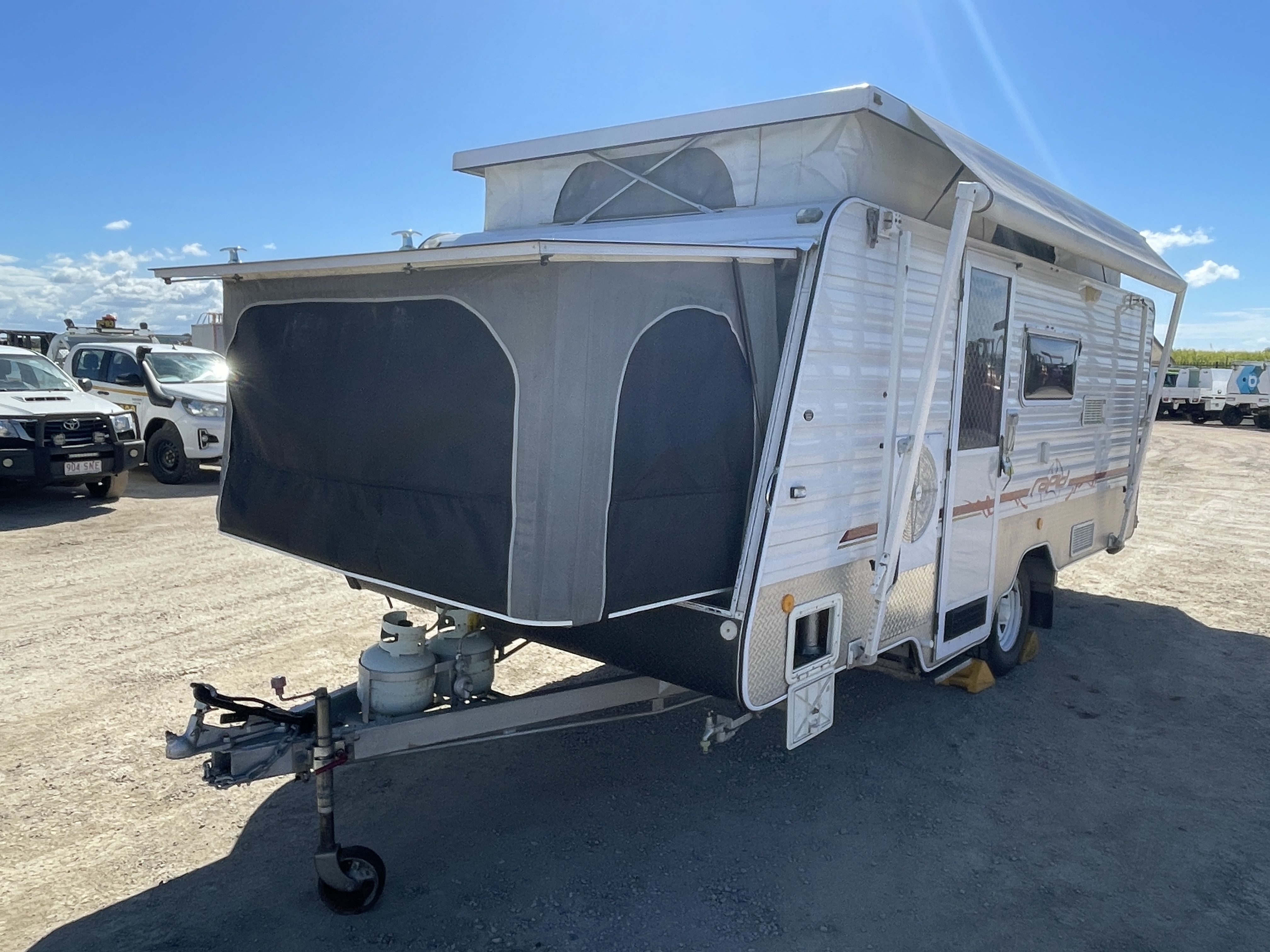 2006 Windsor Rapid Poptop Caravan