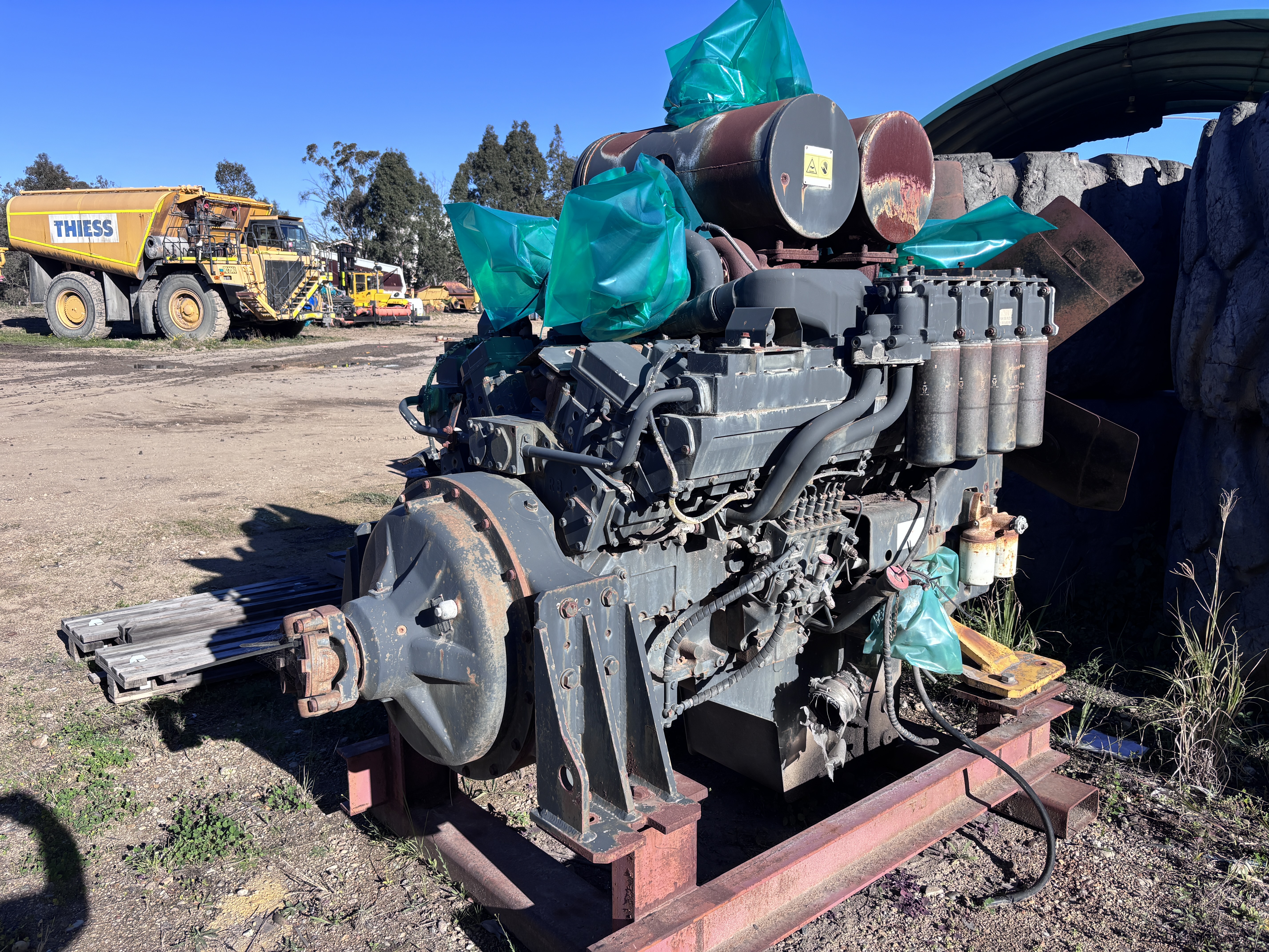 2011 Komatsu SA12V140-1 Reman Engine