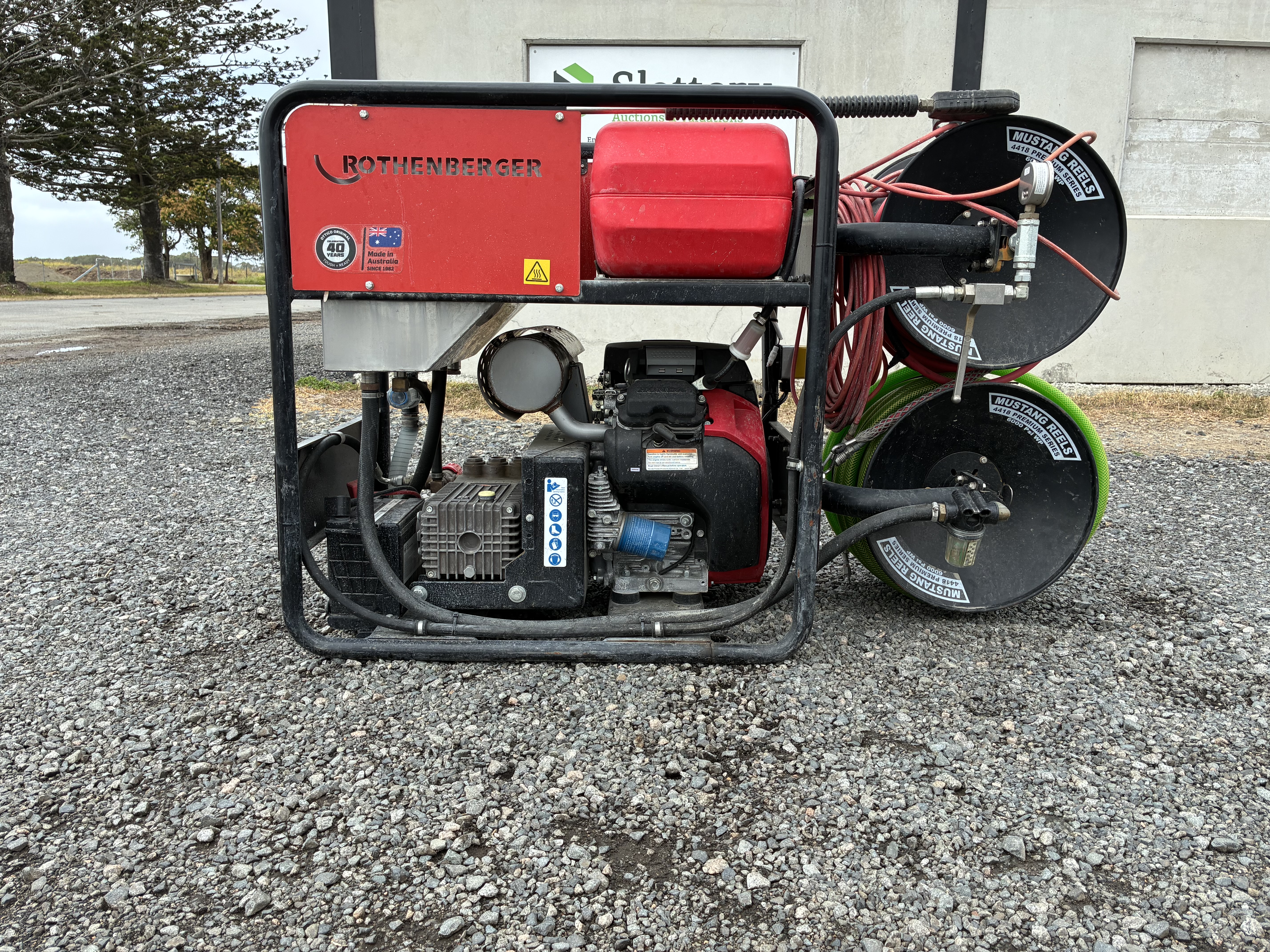 2024 Rothenberger Roblast 5000 High Pressure Drain Cleaning Jetter