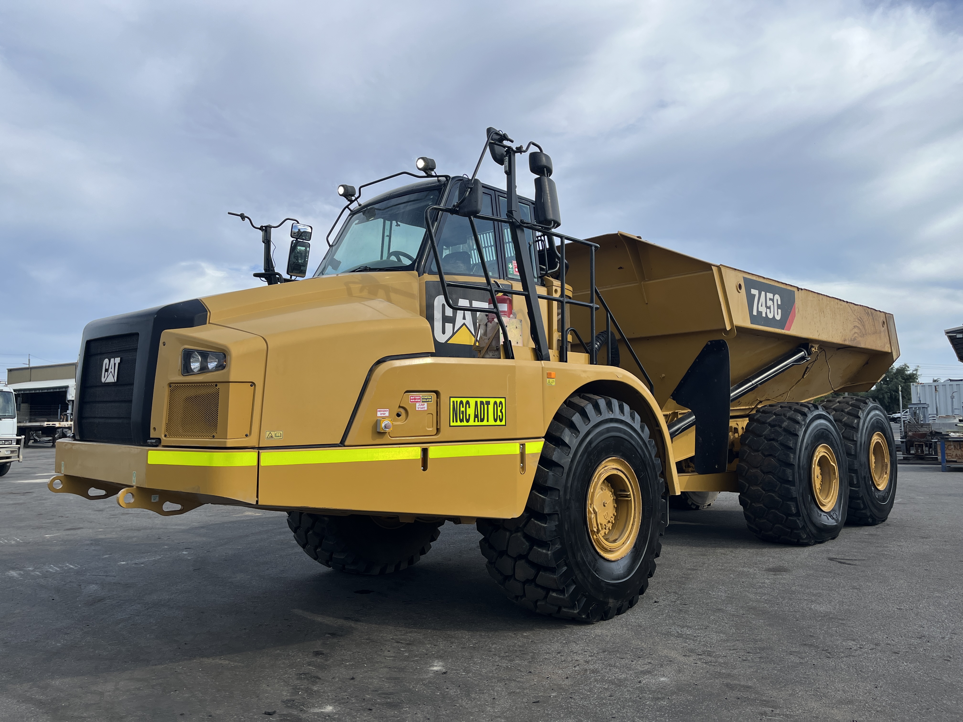 2017 Caterpillar 745C Dump Truck