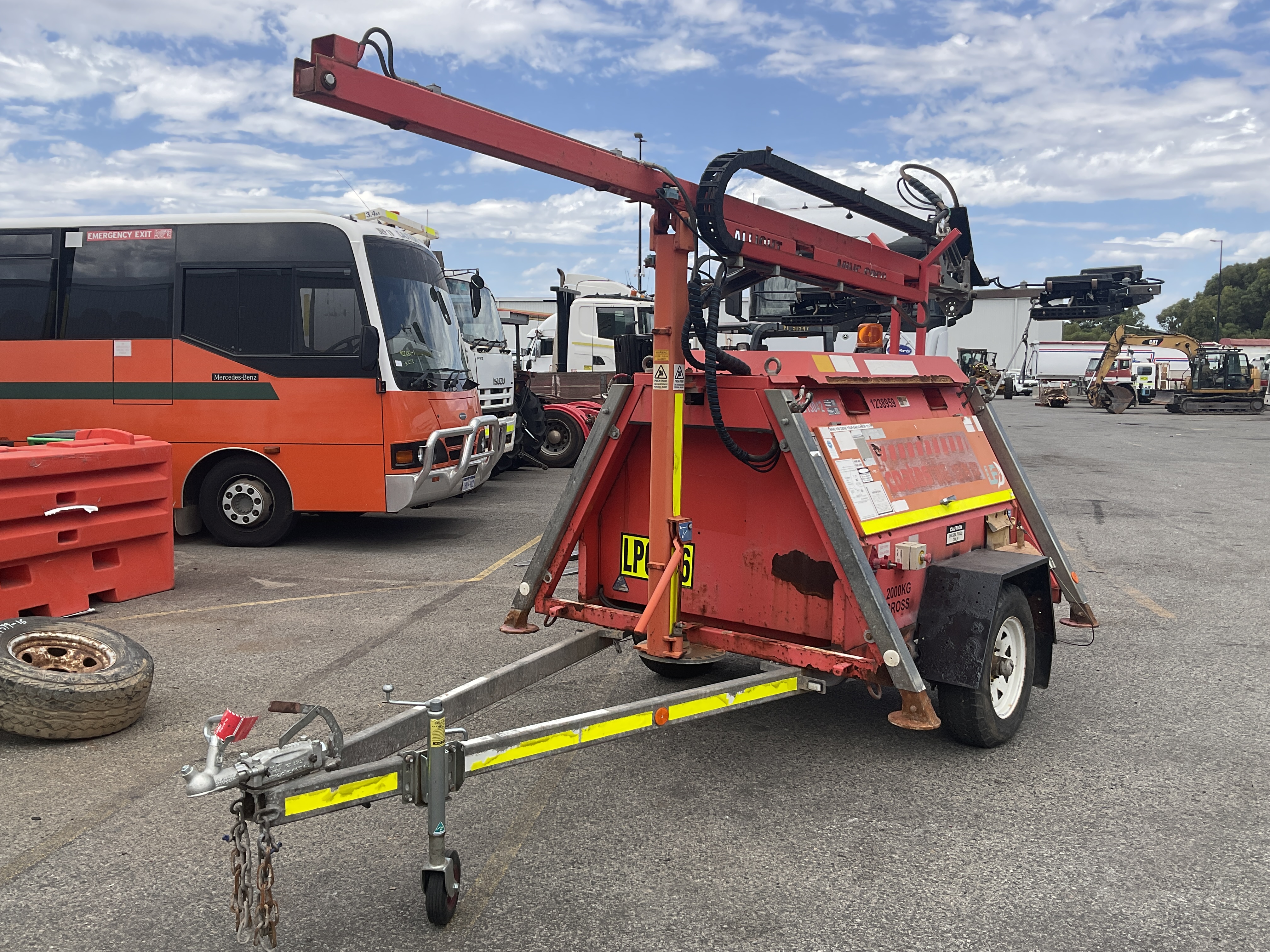 2019 Allight Single Axle Trailer