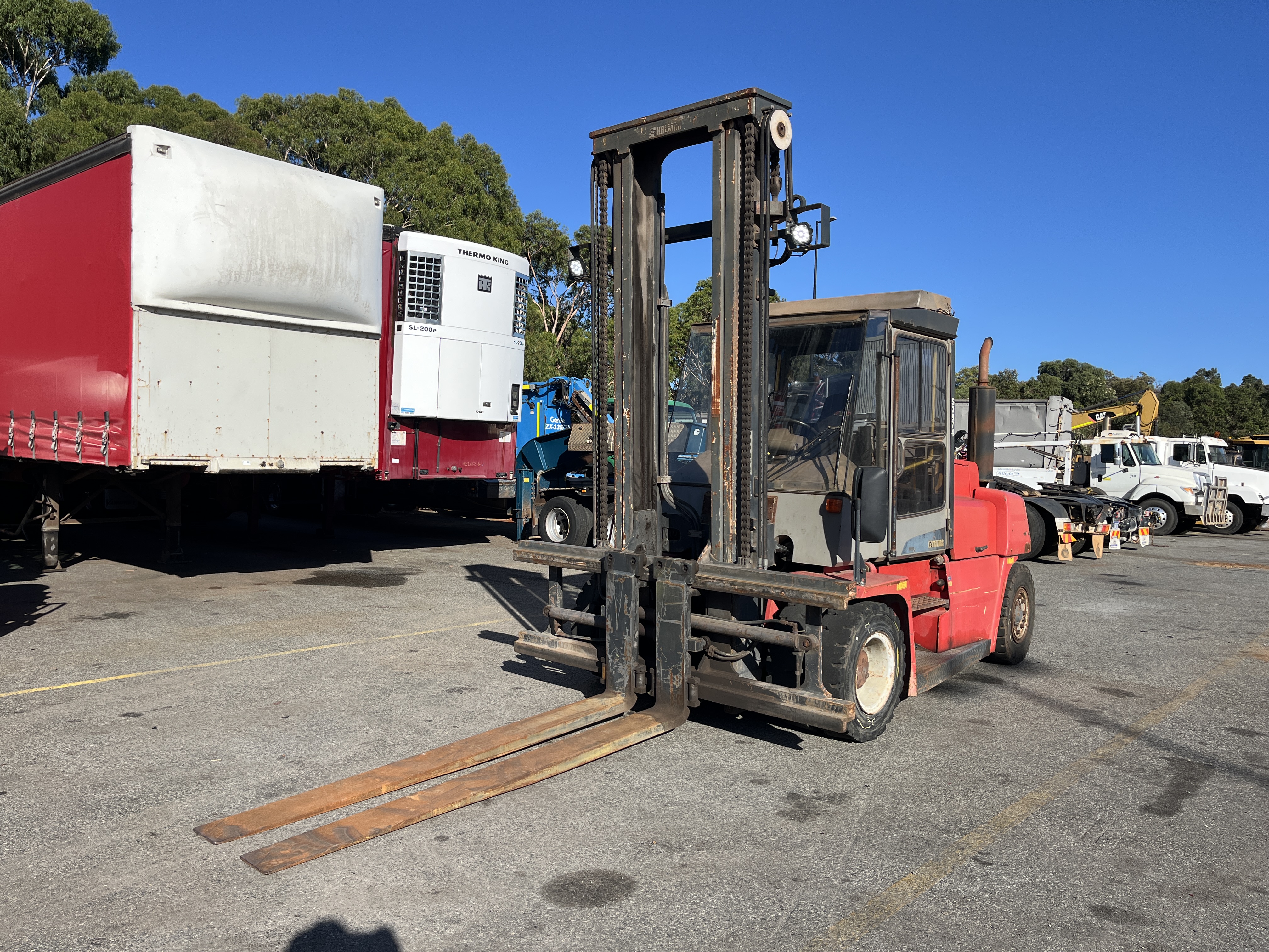 2013 Kalmar DCE80-9 Diesel Forklift