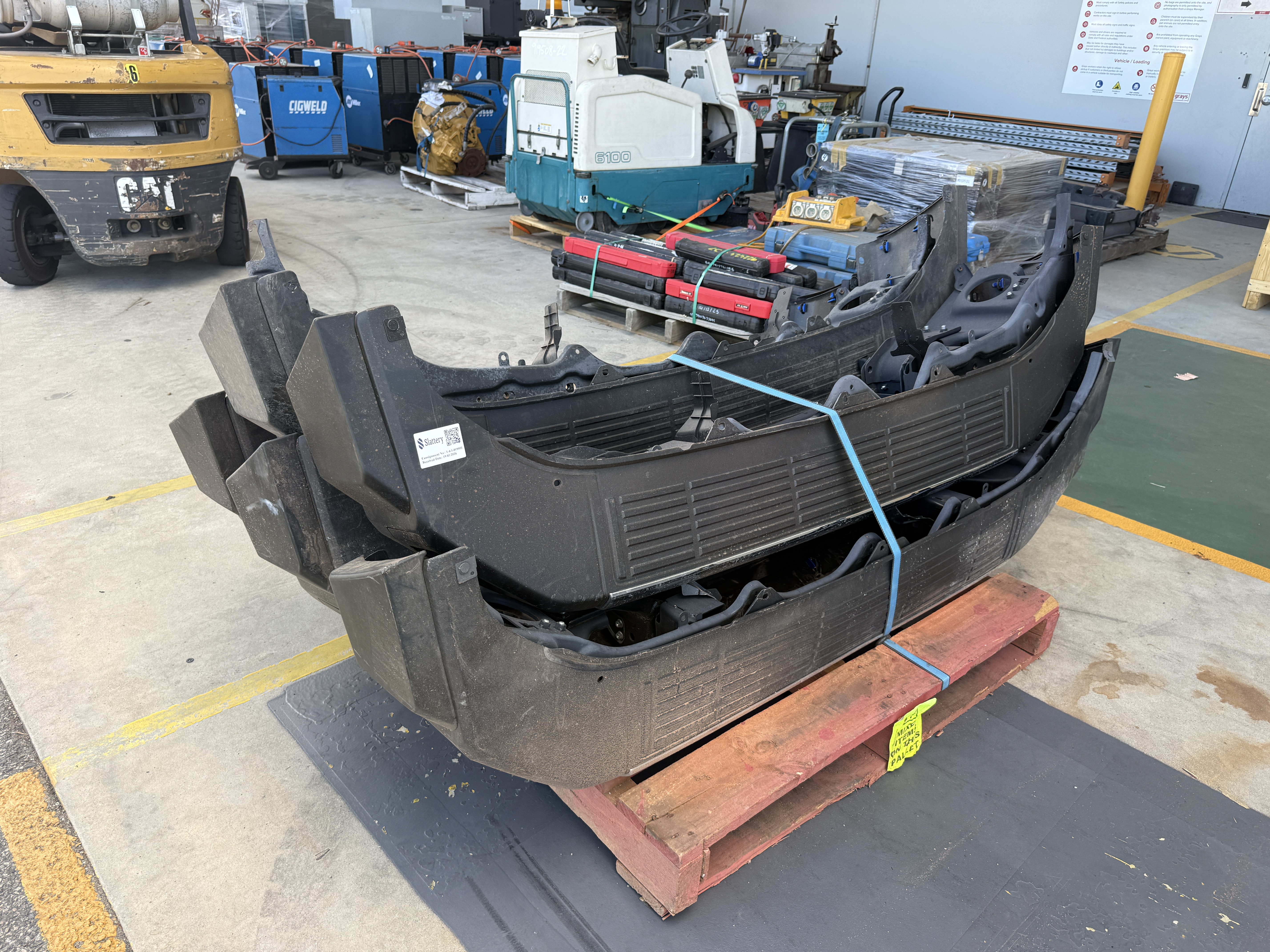 8 · Pallet Of Front Bumpers To Suit 2025 Landcruiser's