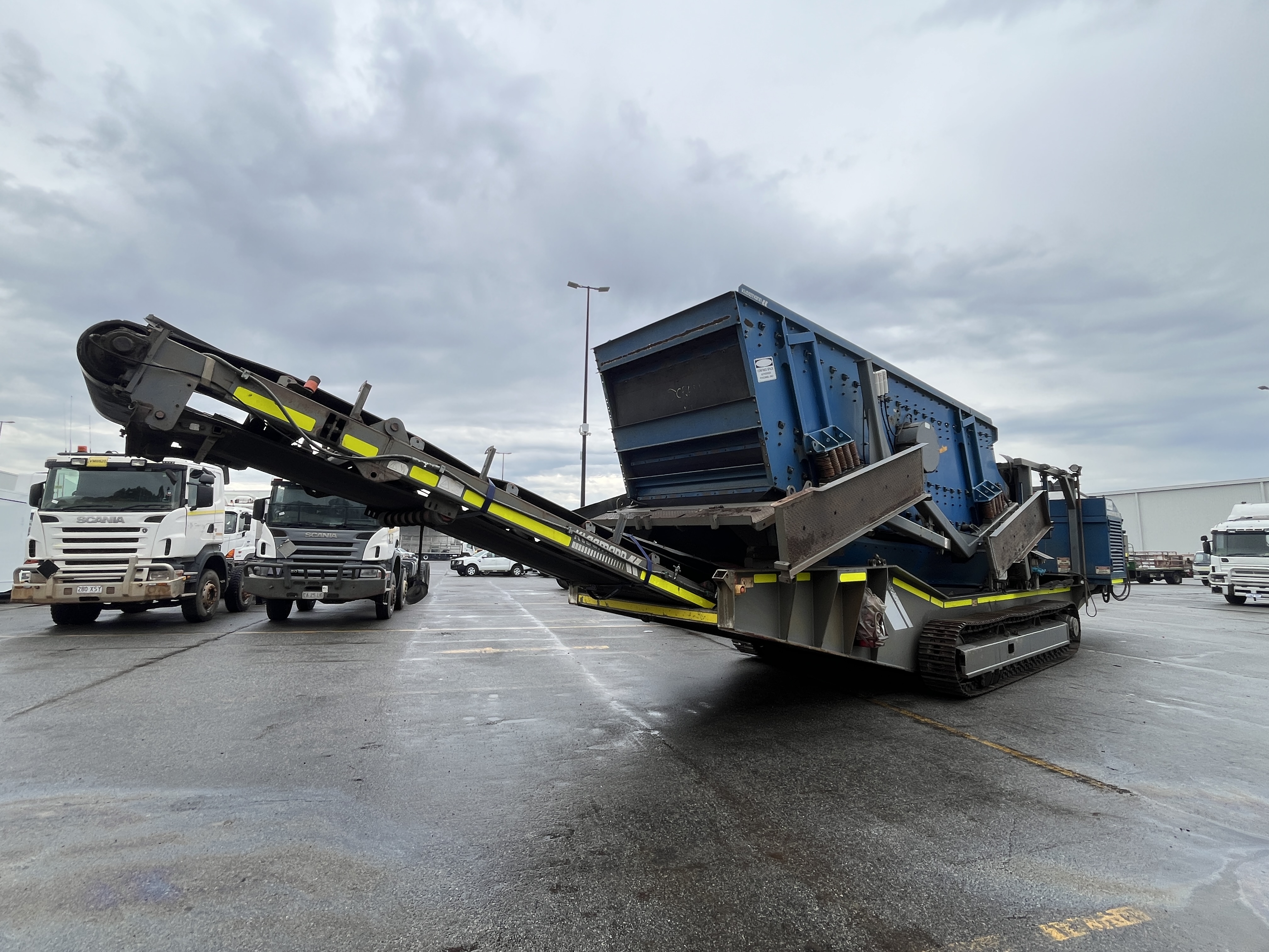 Kleenmann Tracked Triple Deck Aggregate Screening Plant MS20D