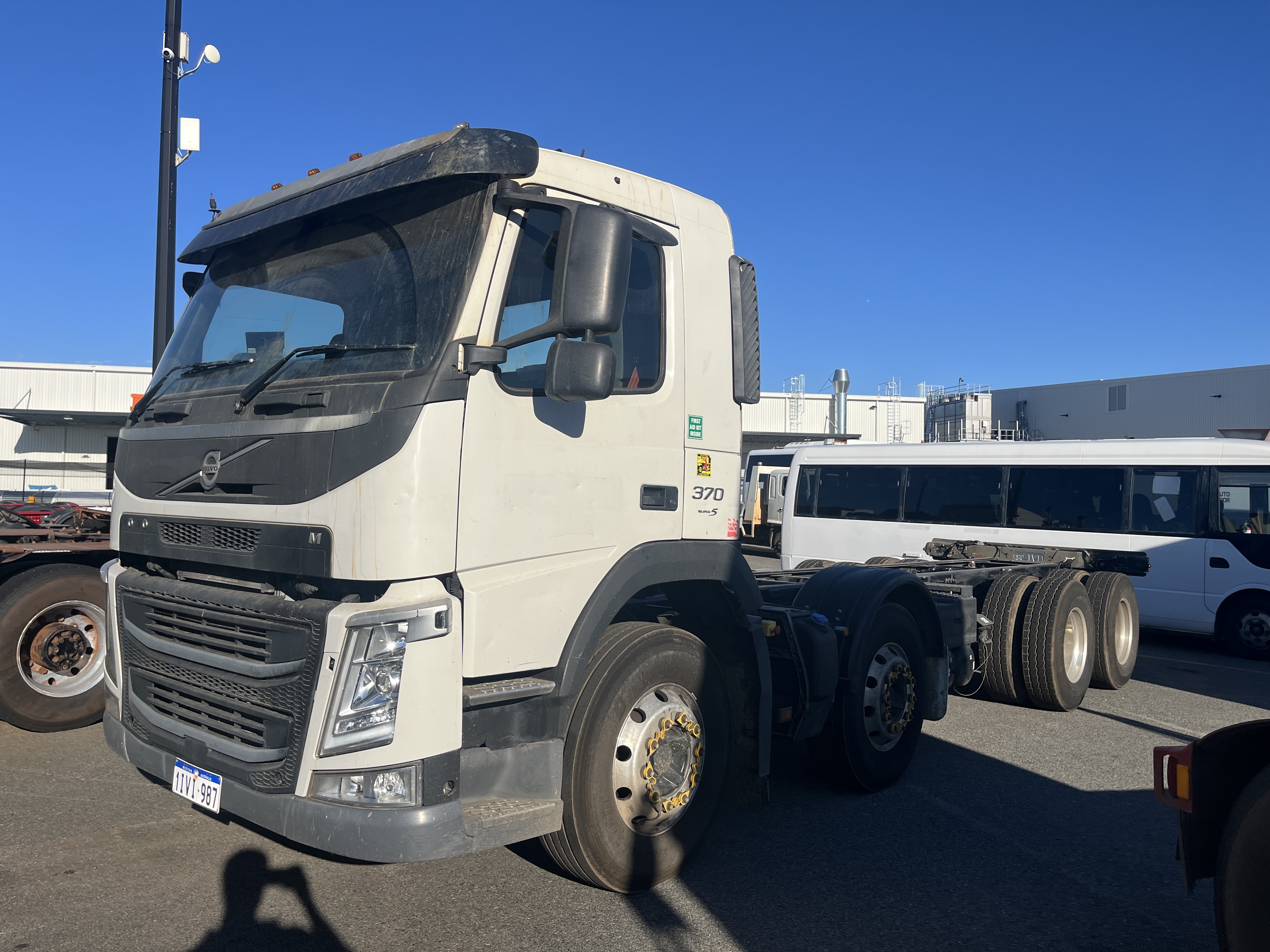 2018 Volvo FM11 8x4 Cab Chassis