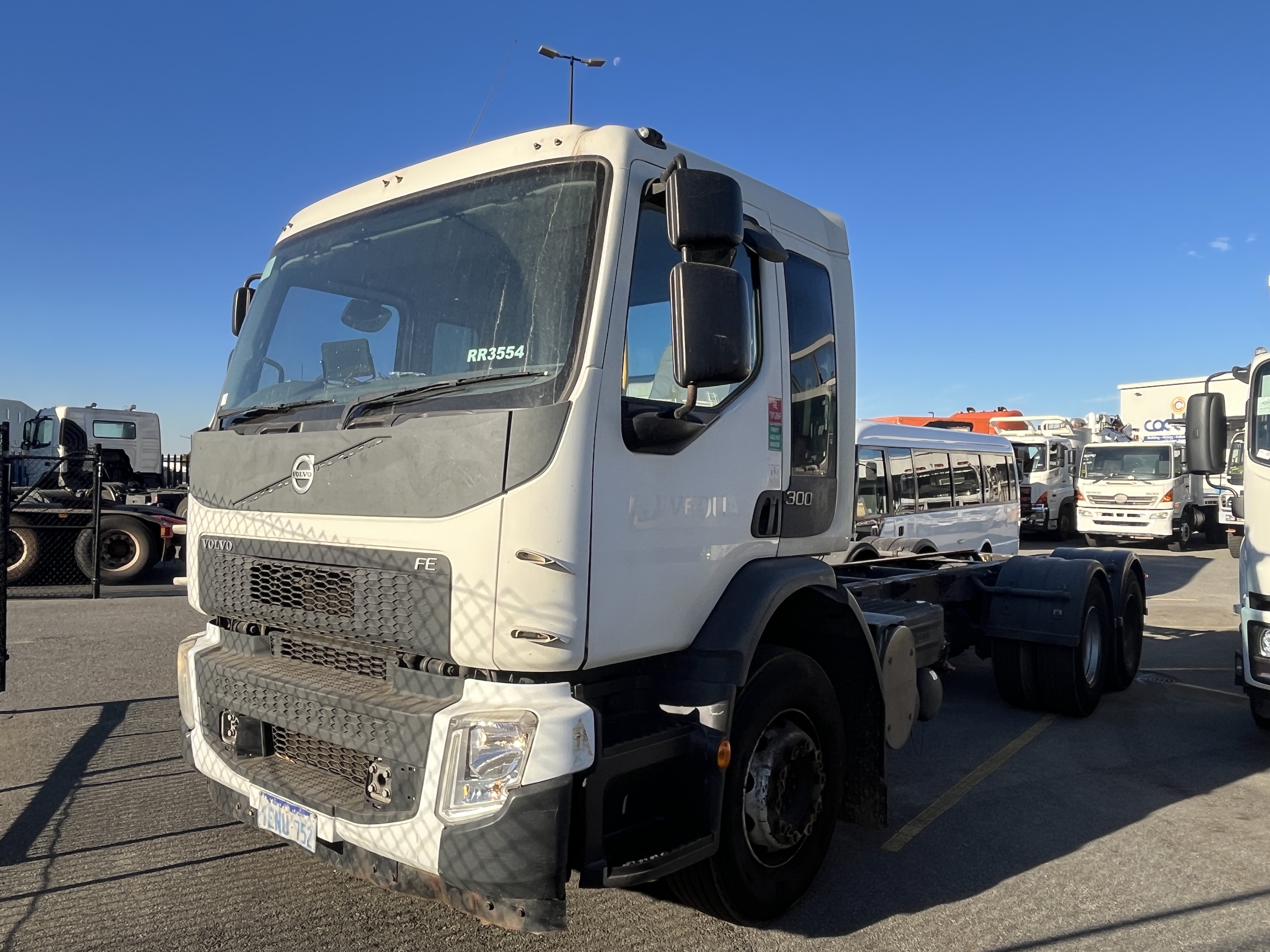 2014 Volvo 300 6x4 Cab Chassis