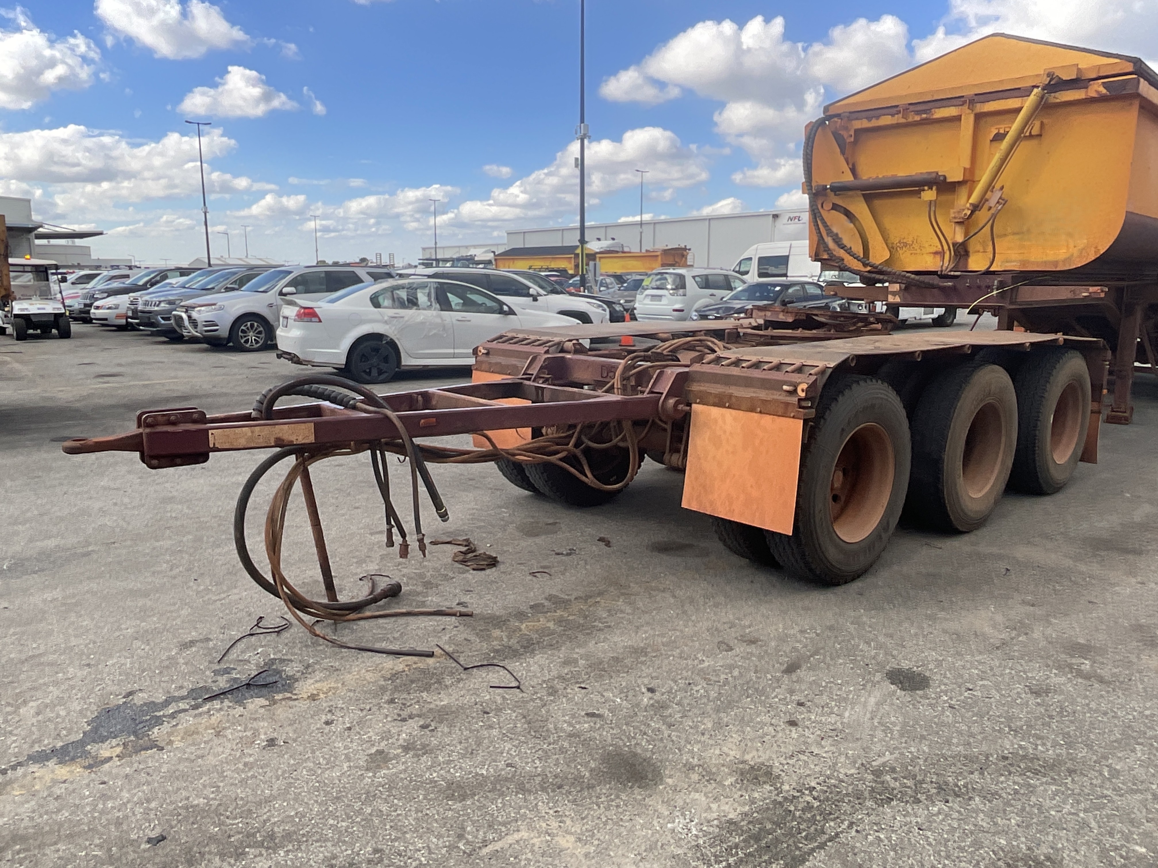 2015 GTE 3D Tri-Axle Dolly