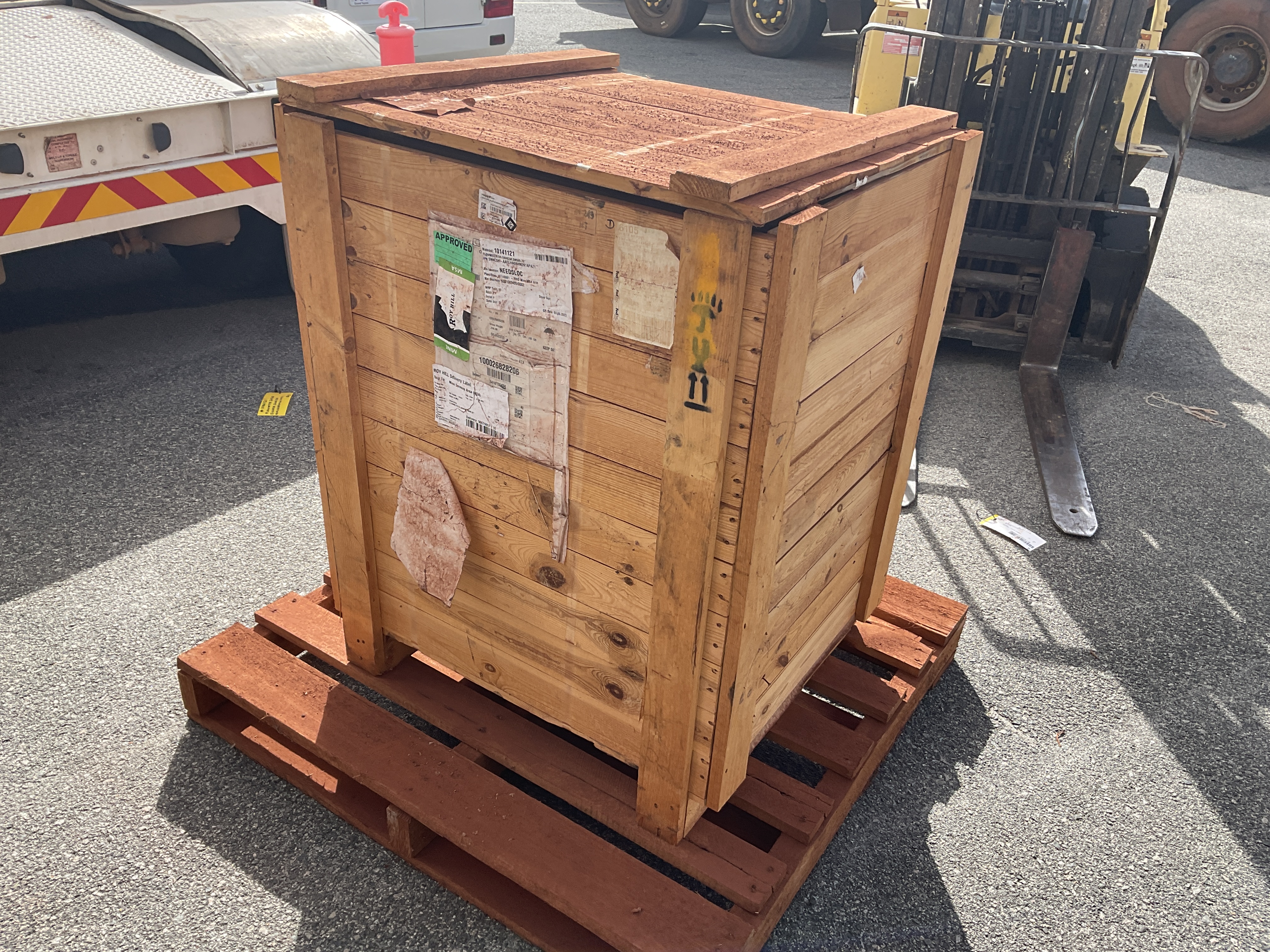 1 Pallet with Endress and Hauser  Flowmeter