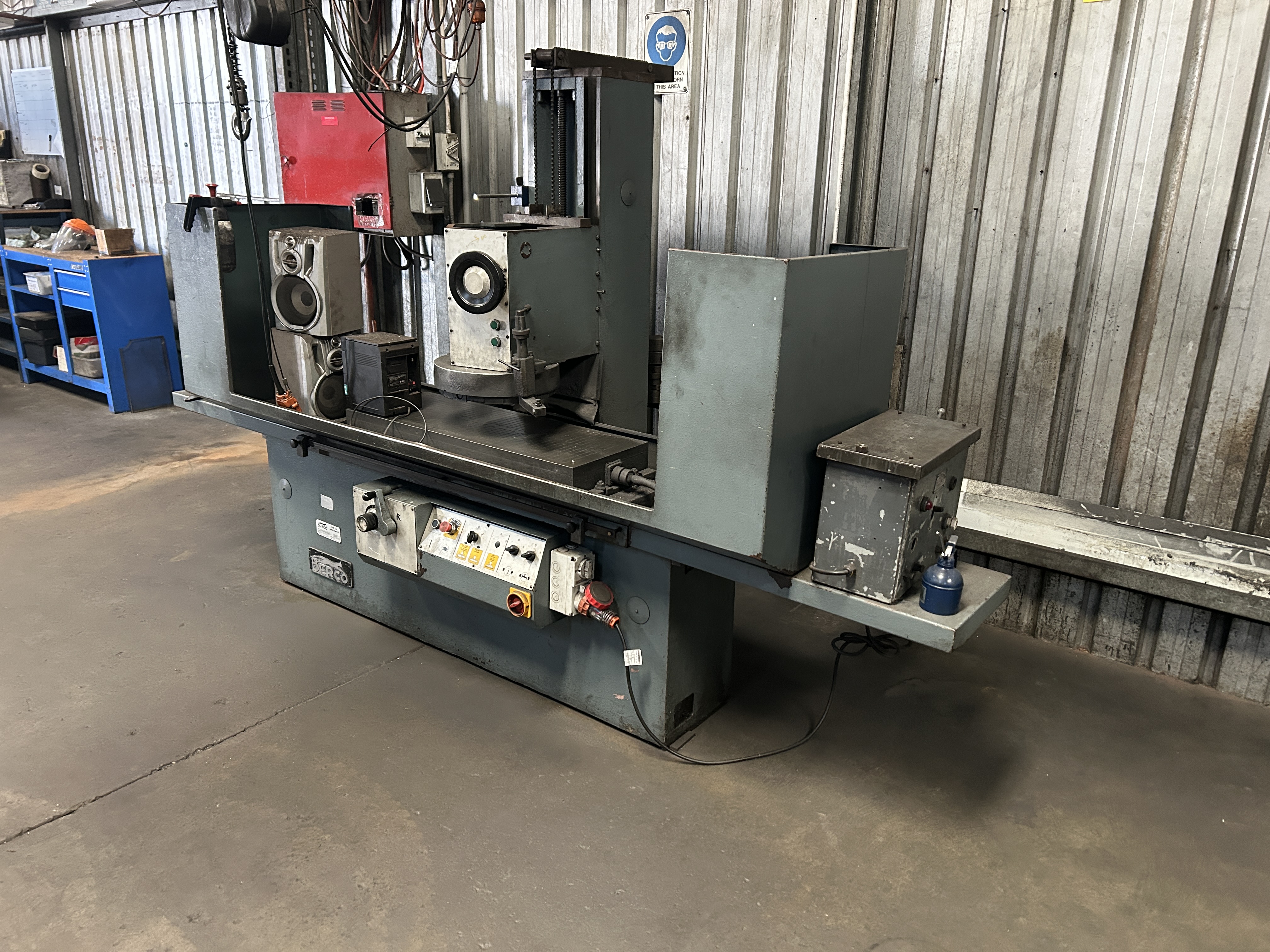 Berco Head Resurfacing Machine