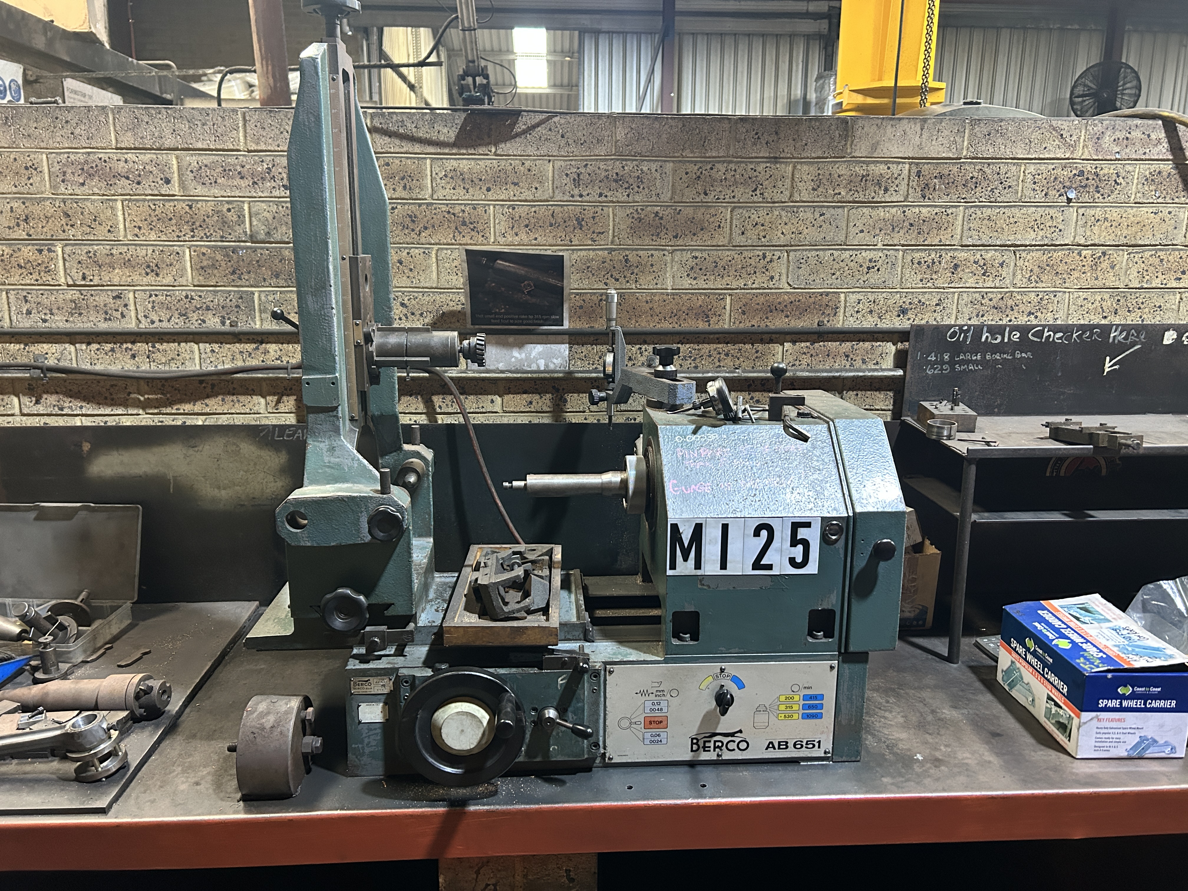 Berco Boring Machine