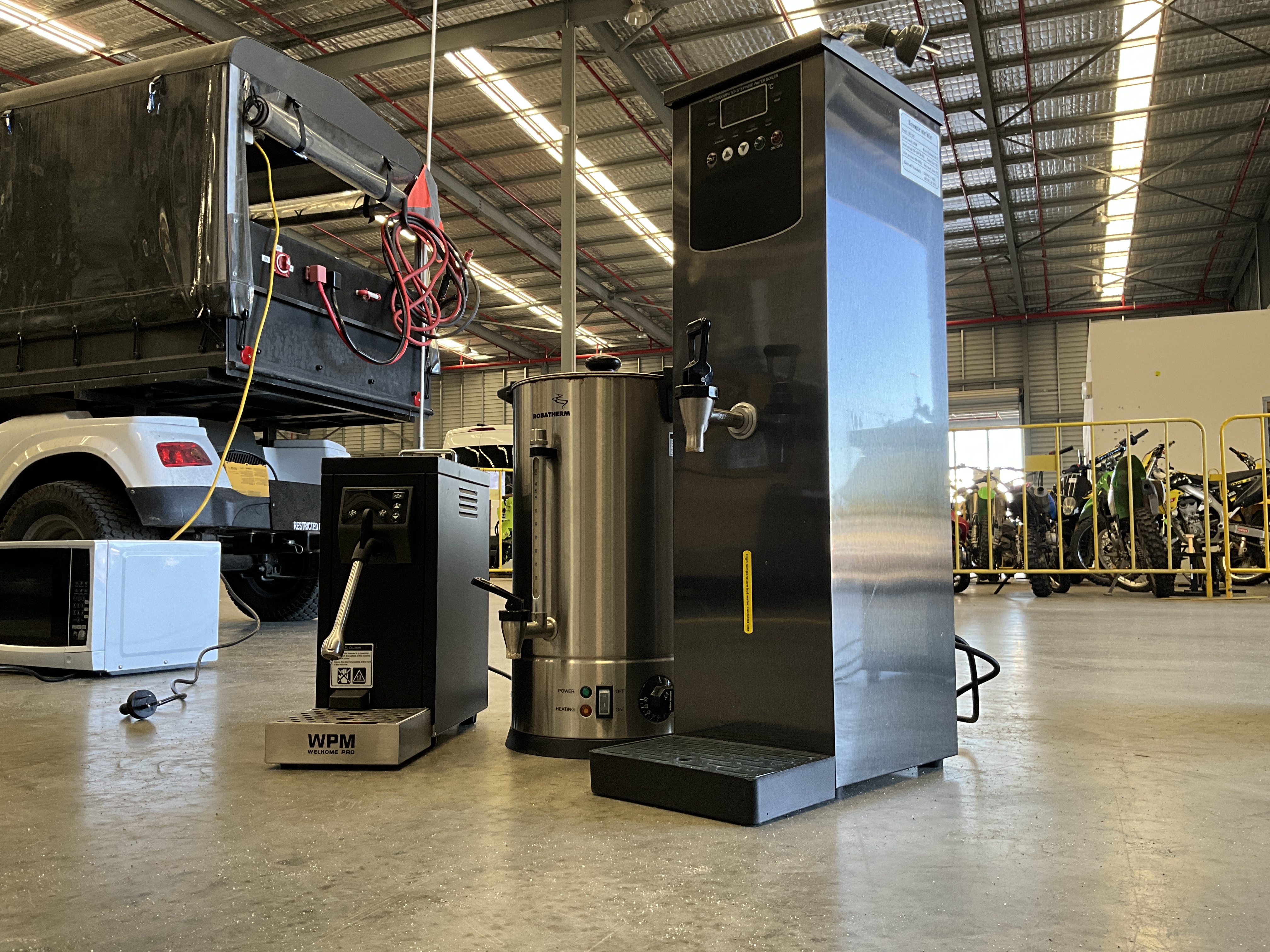 9 · Water Boilers and Milk Steamer