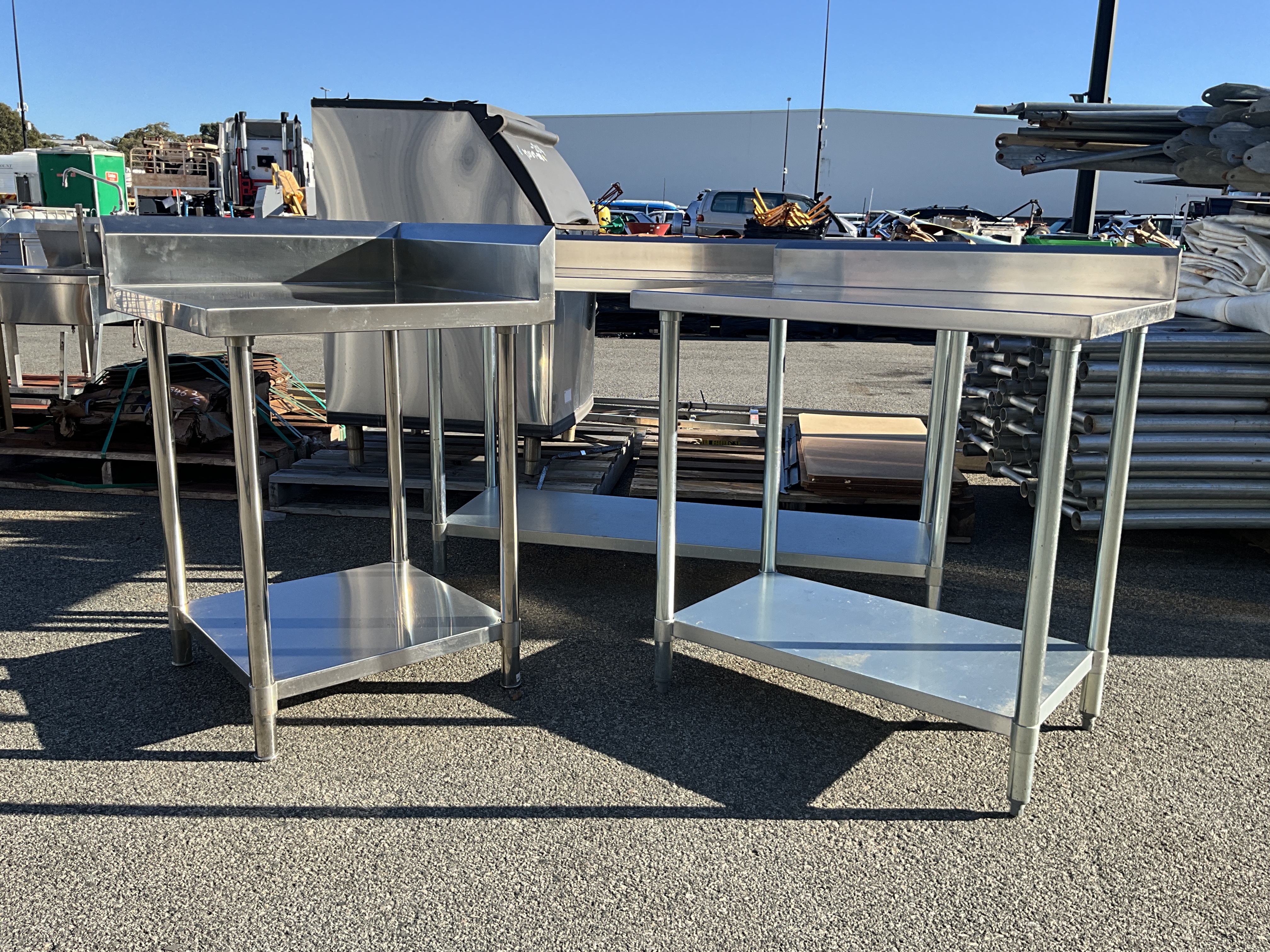 Various Sized Commercial Benches