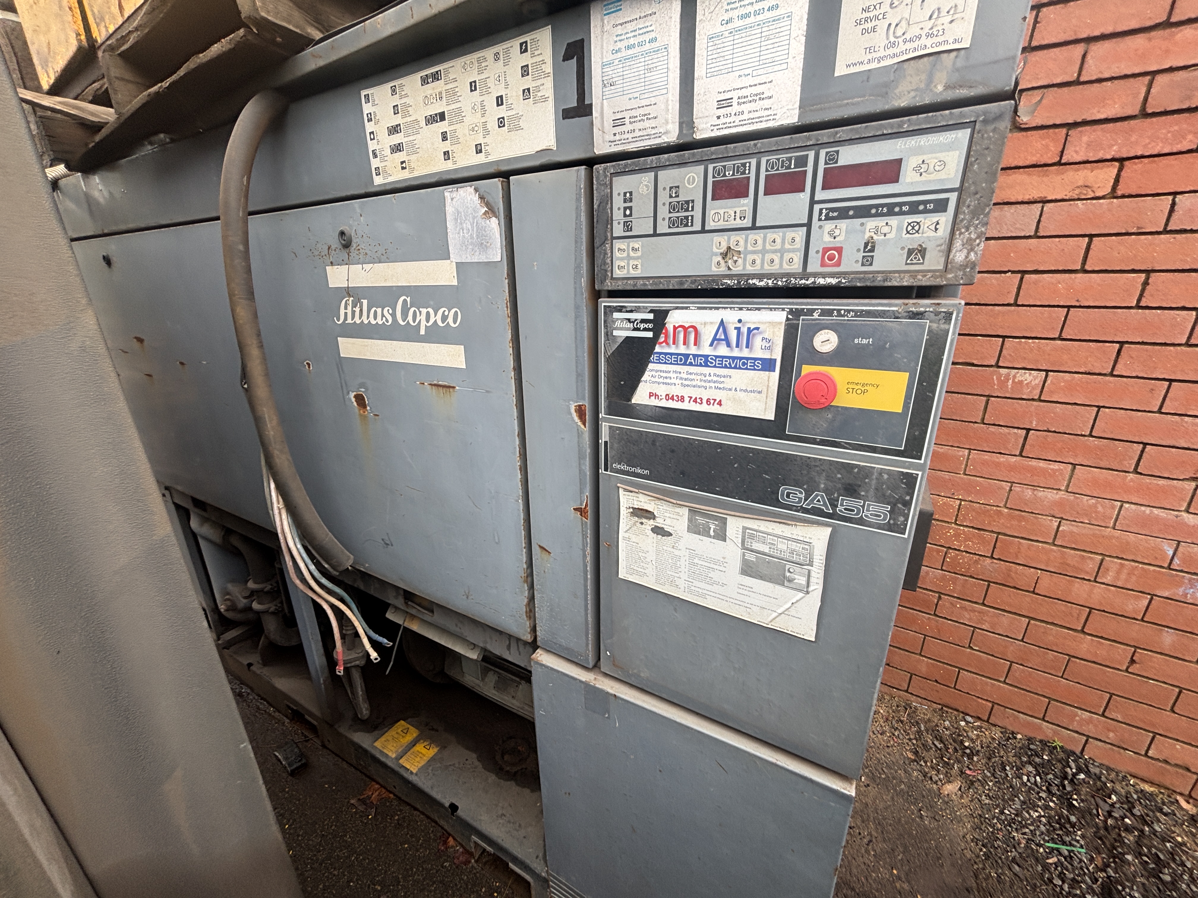 Atlas Copco GA55 Compressor - Unreserved