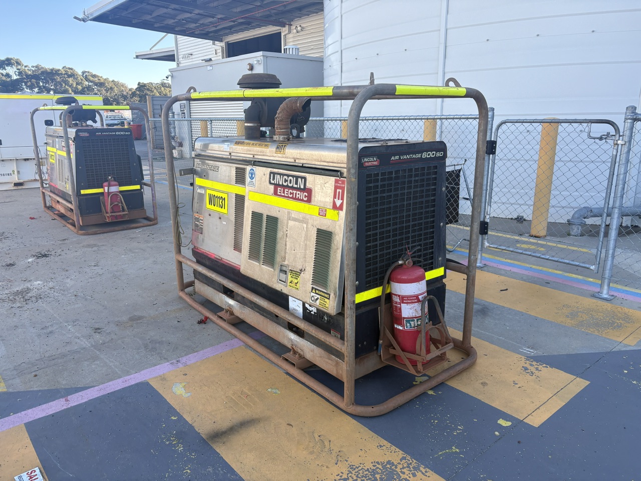 5 · Lincoln electric air advantage generator 600SD