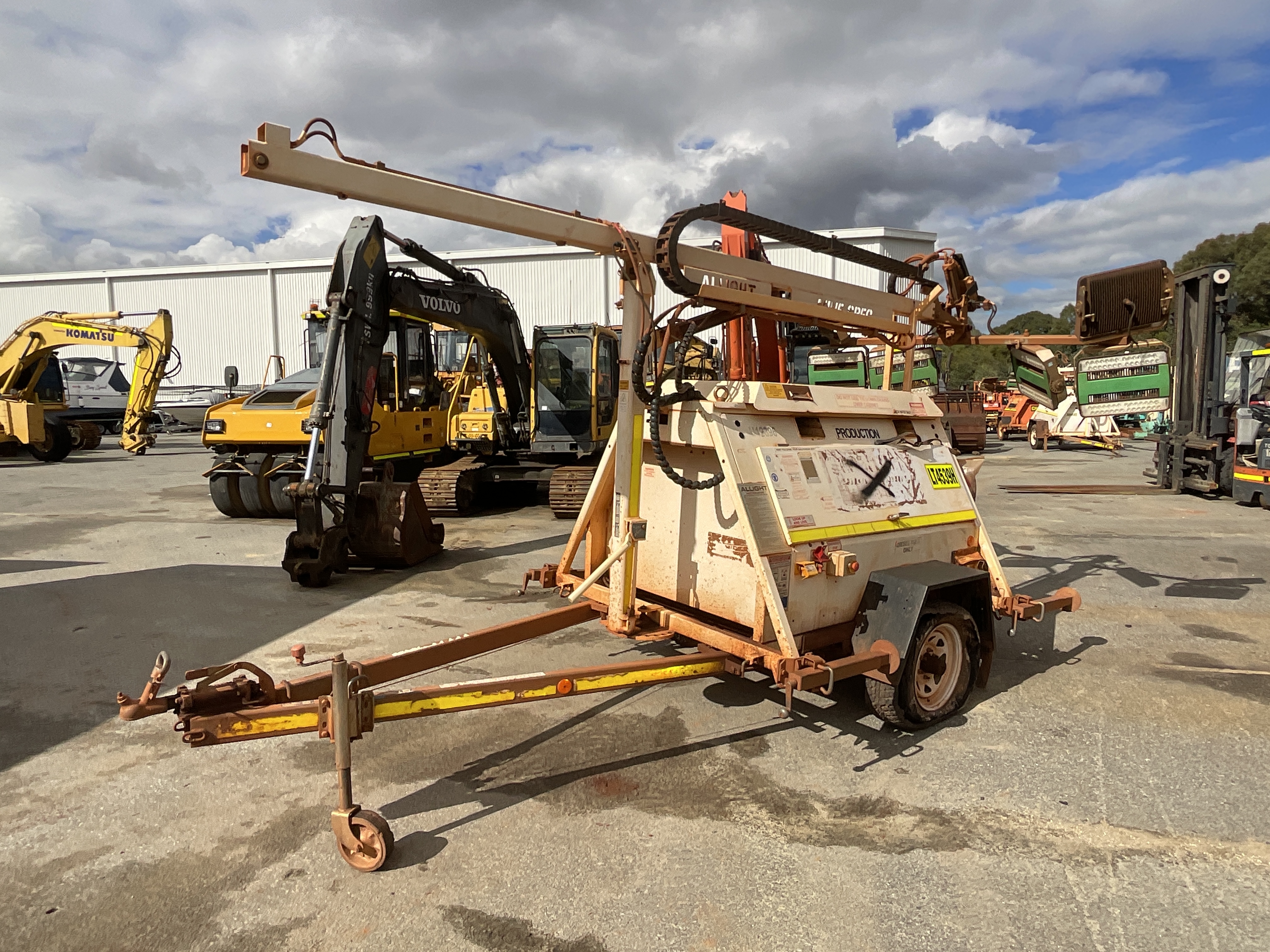 2018 Allight Lighting Tower Single Axle