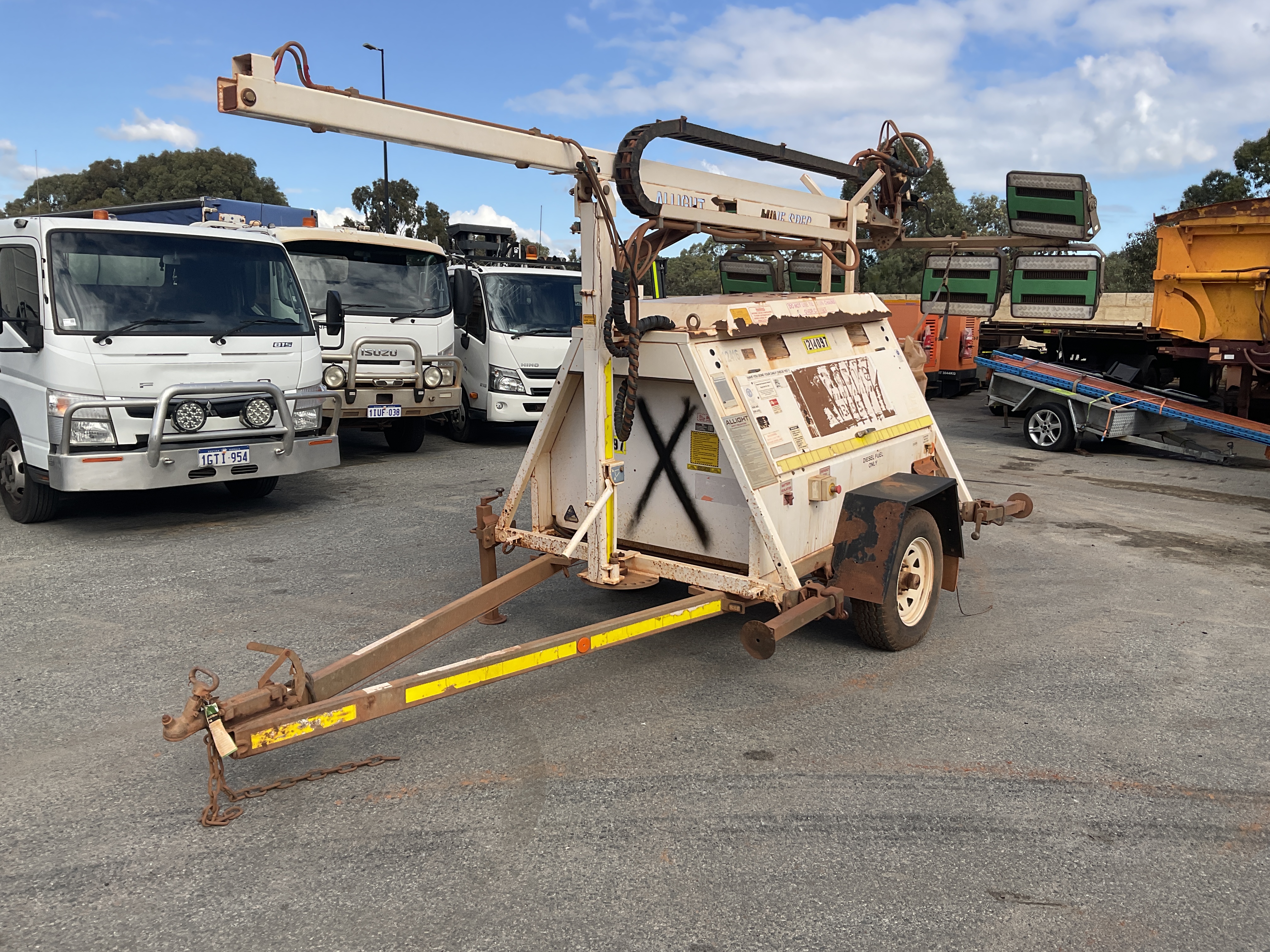 2018 Allight Lighting Tower Single Axle