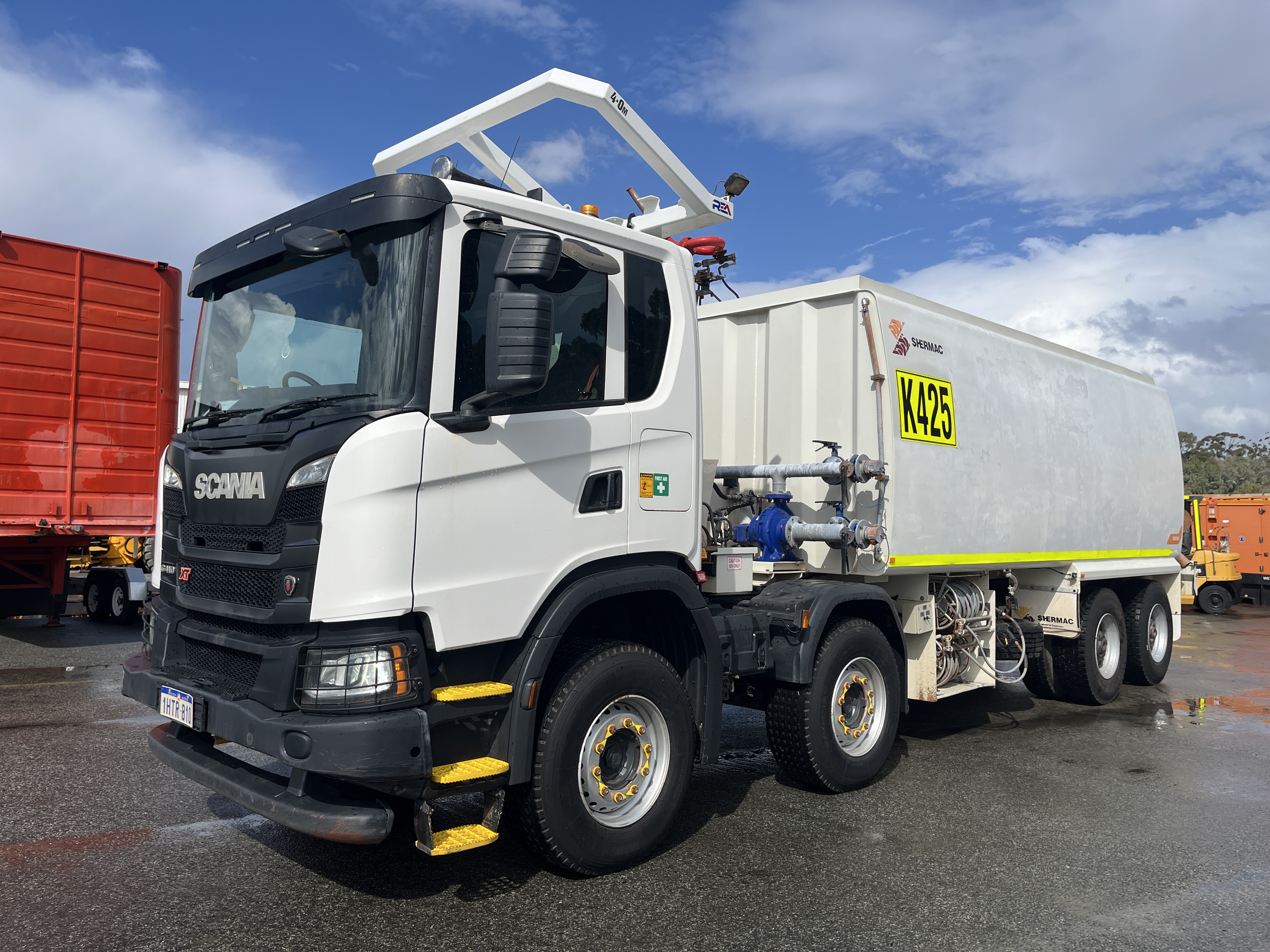 2022 Scania G410 XT 8x4 Water Truck