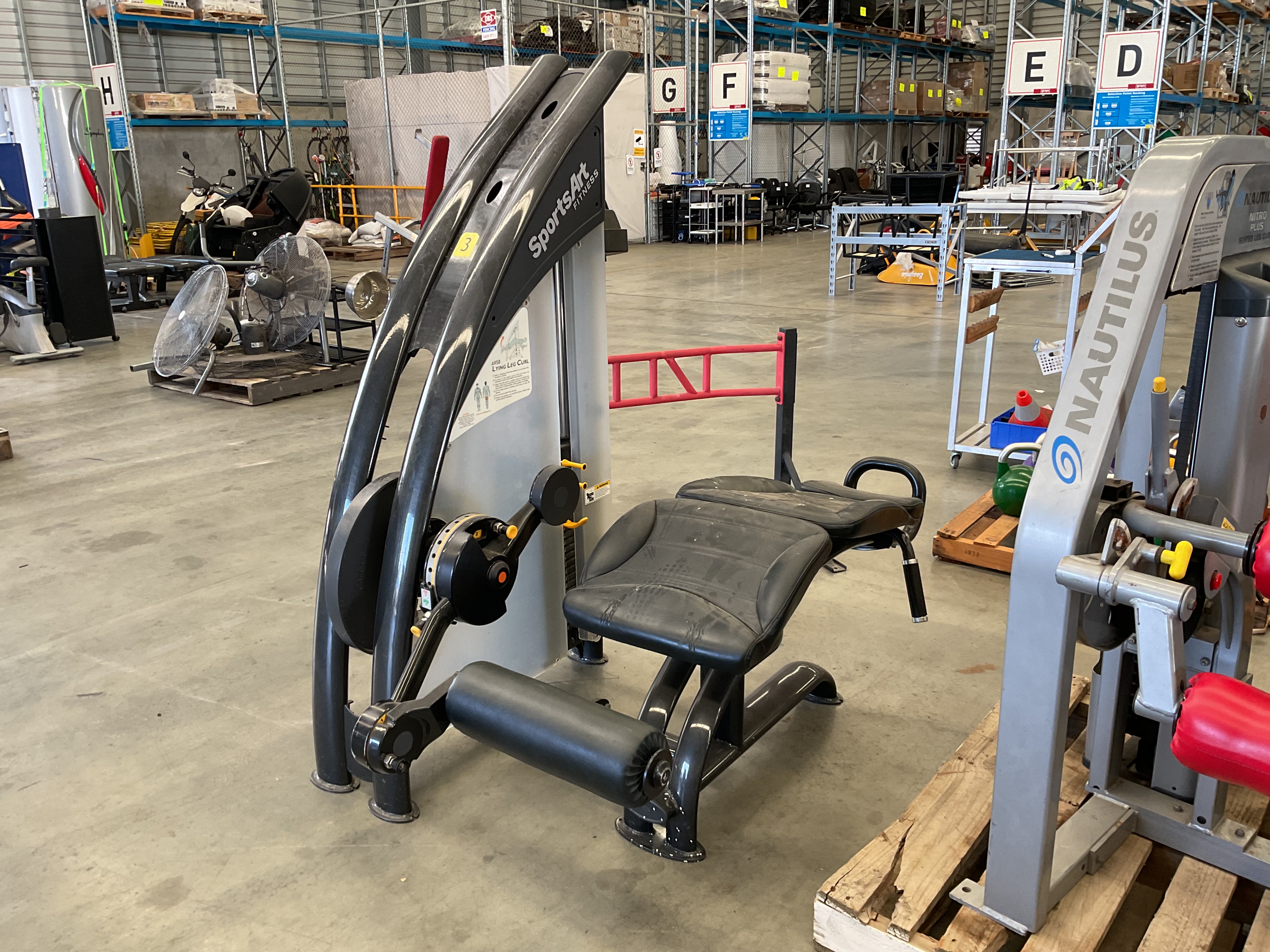 Sports art fitness leg curl - unreserved