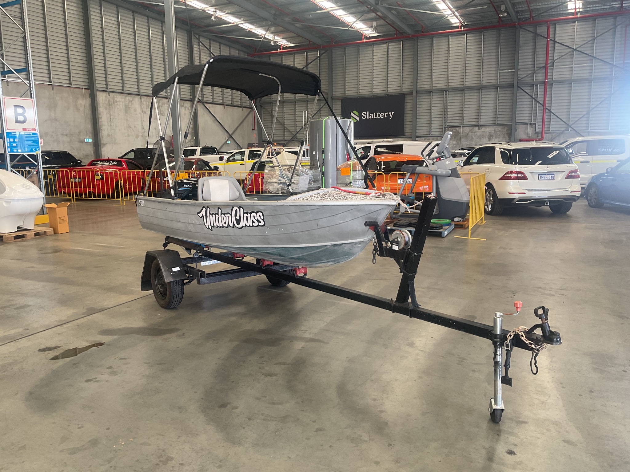 Aluminium Dingy with Seanovo 5 HP motor