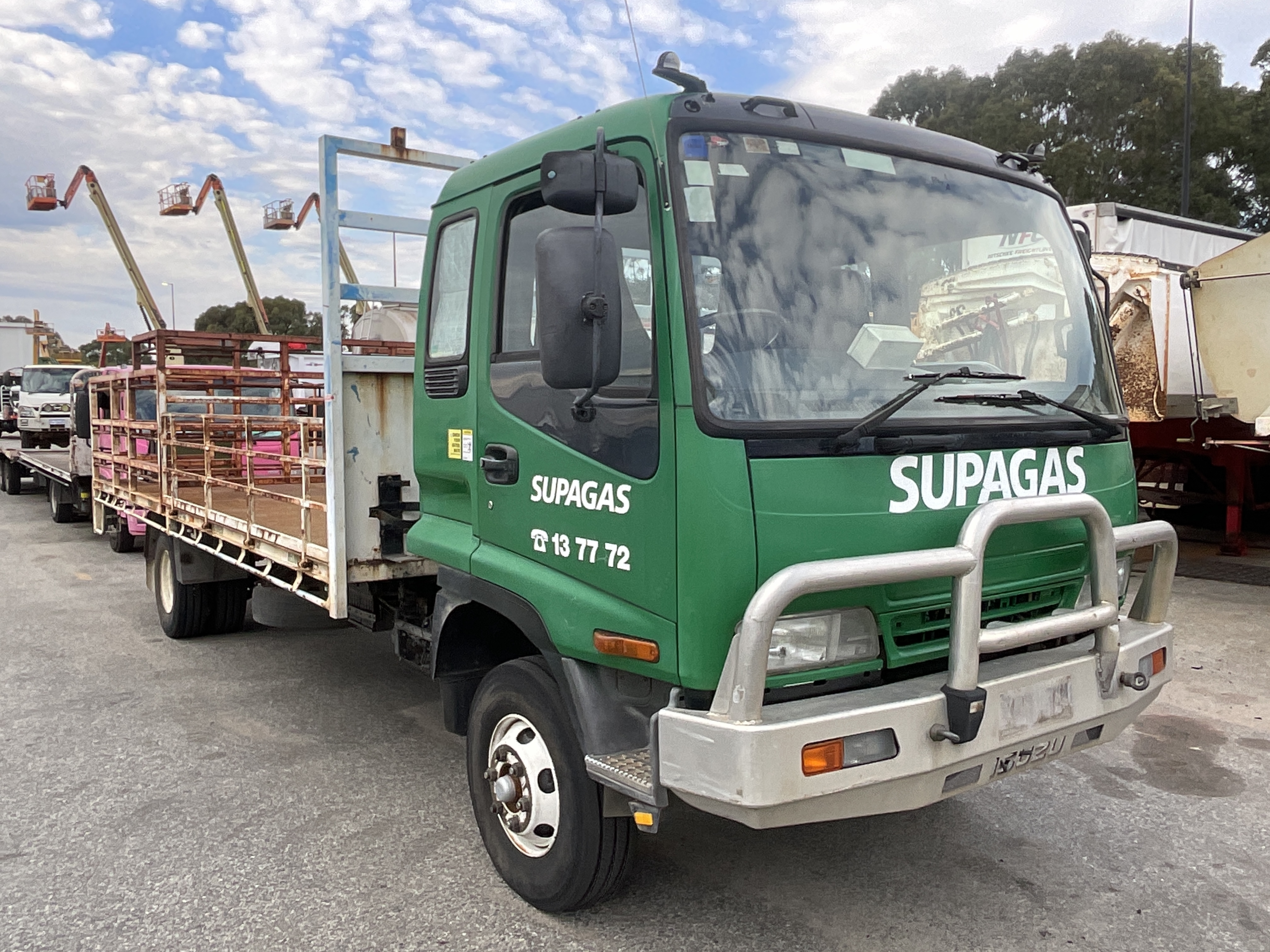 2007 ISUZU F3 FRR550 4x2 Tray Truck